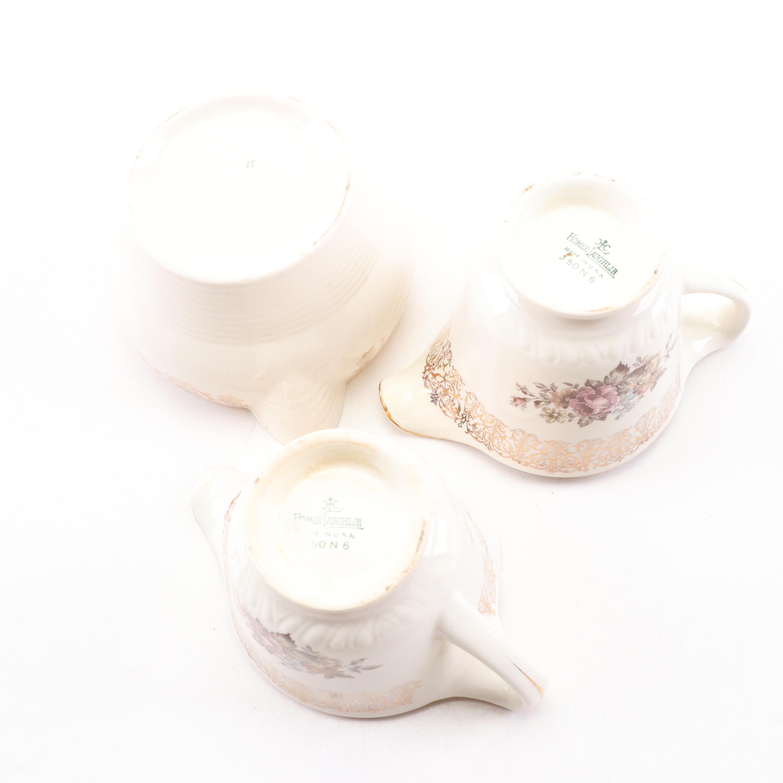 Triumph Limoges "Rosalie" Porcelain Dinnerware