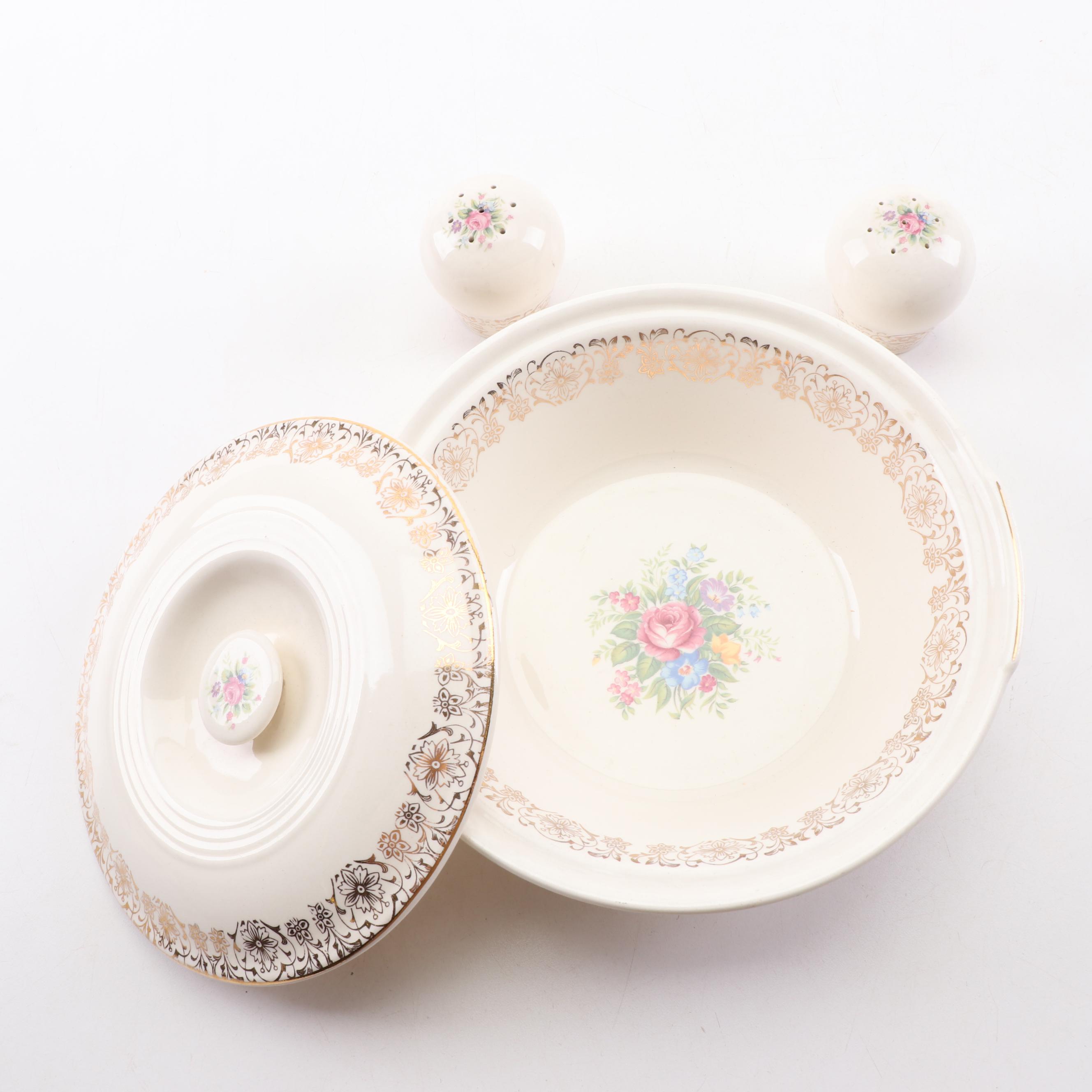 Triumph Limoges "Rosalie" Porcelain Dinnerware