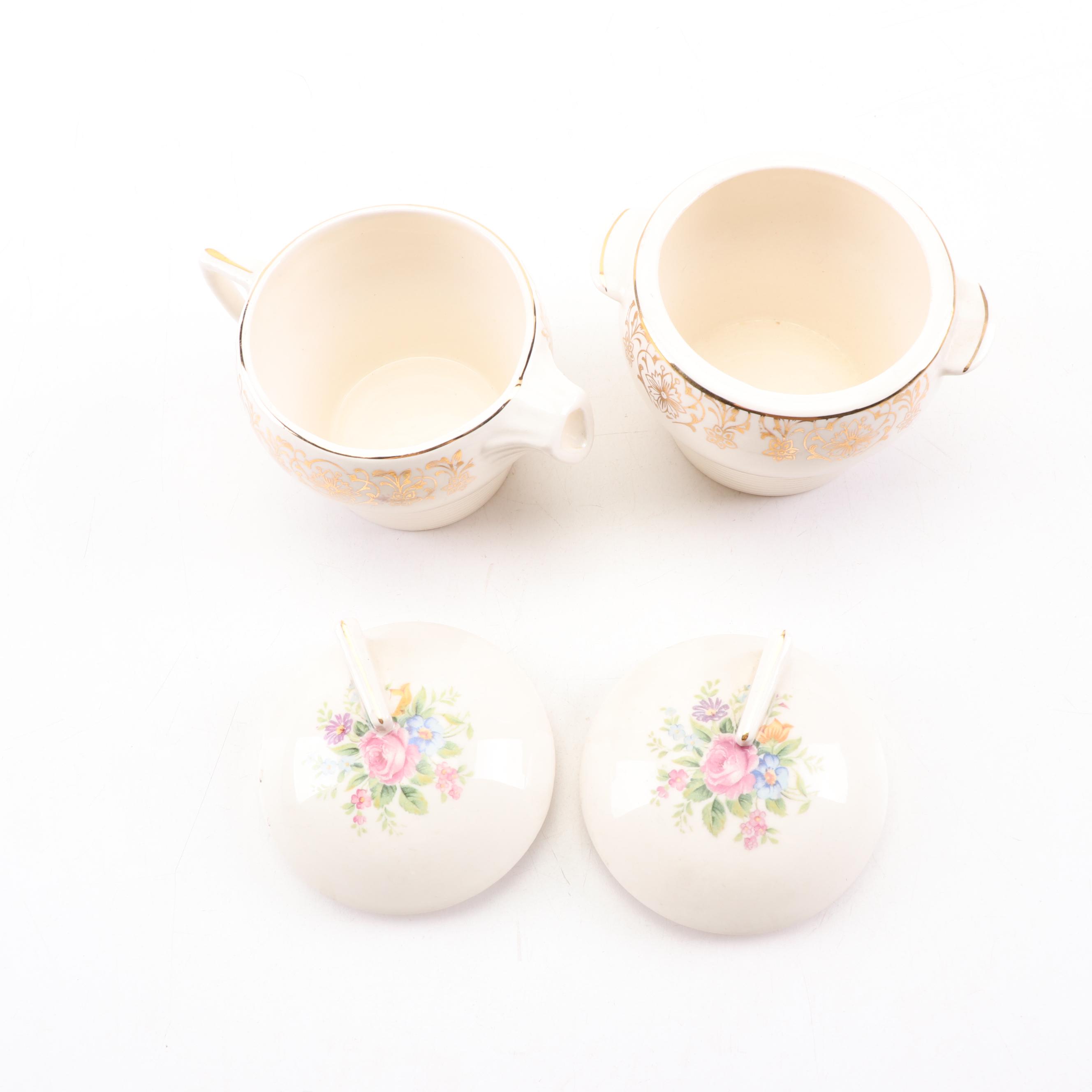 Triumph Limoges "Rosalie" Porcelain Dinnerware