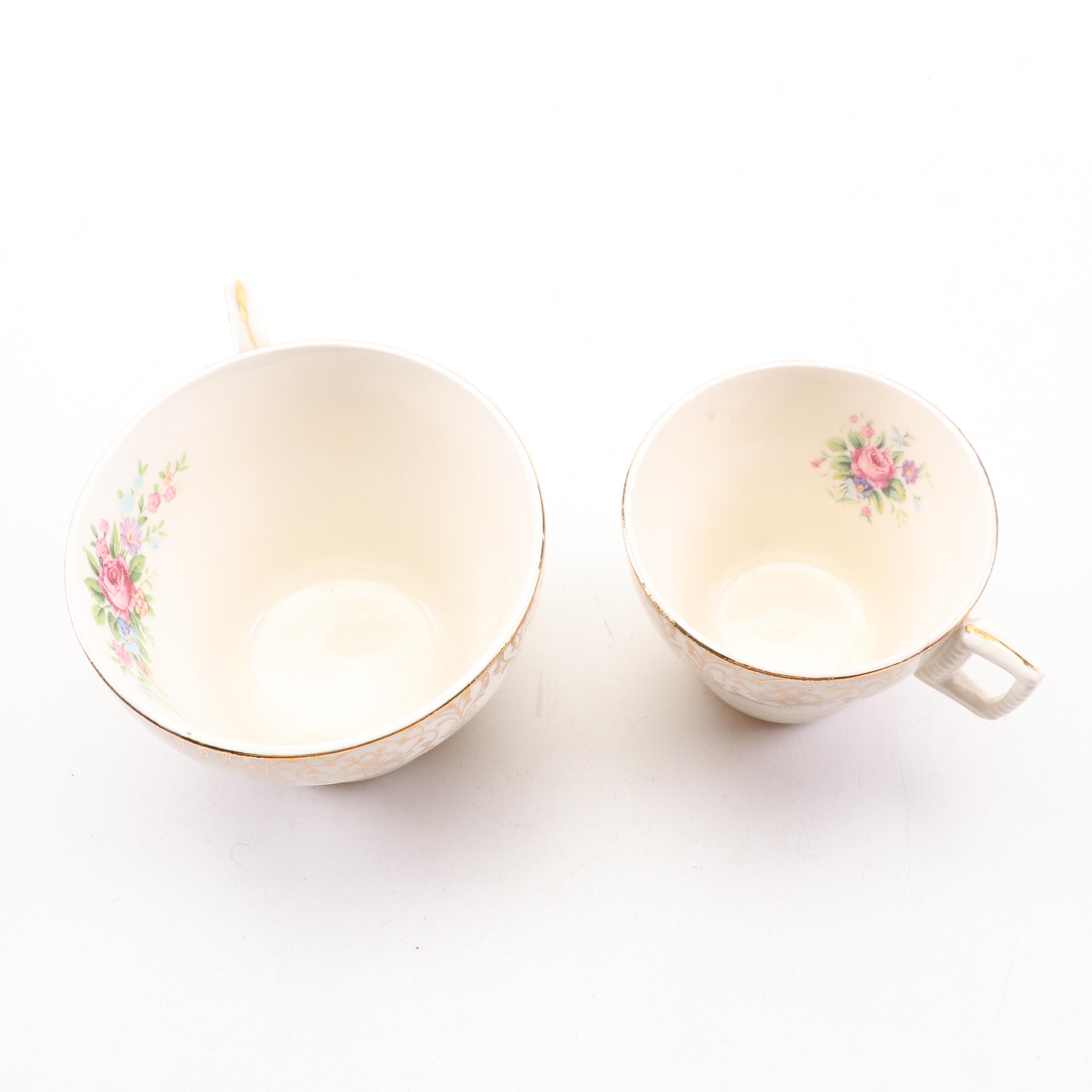 Triumph Limoges "Rosalie" Porcelain Dinnerware