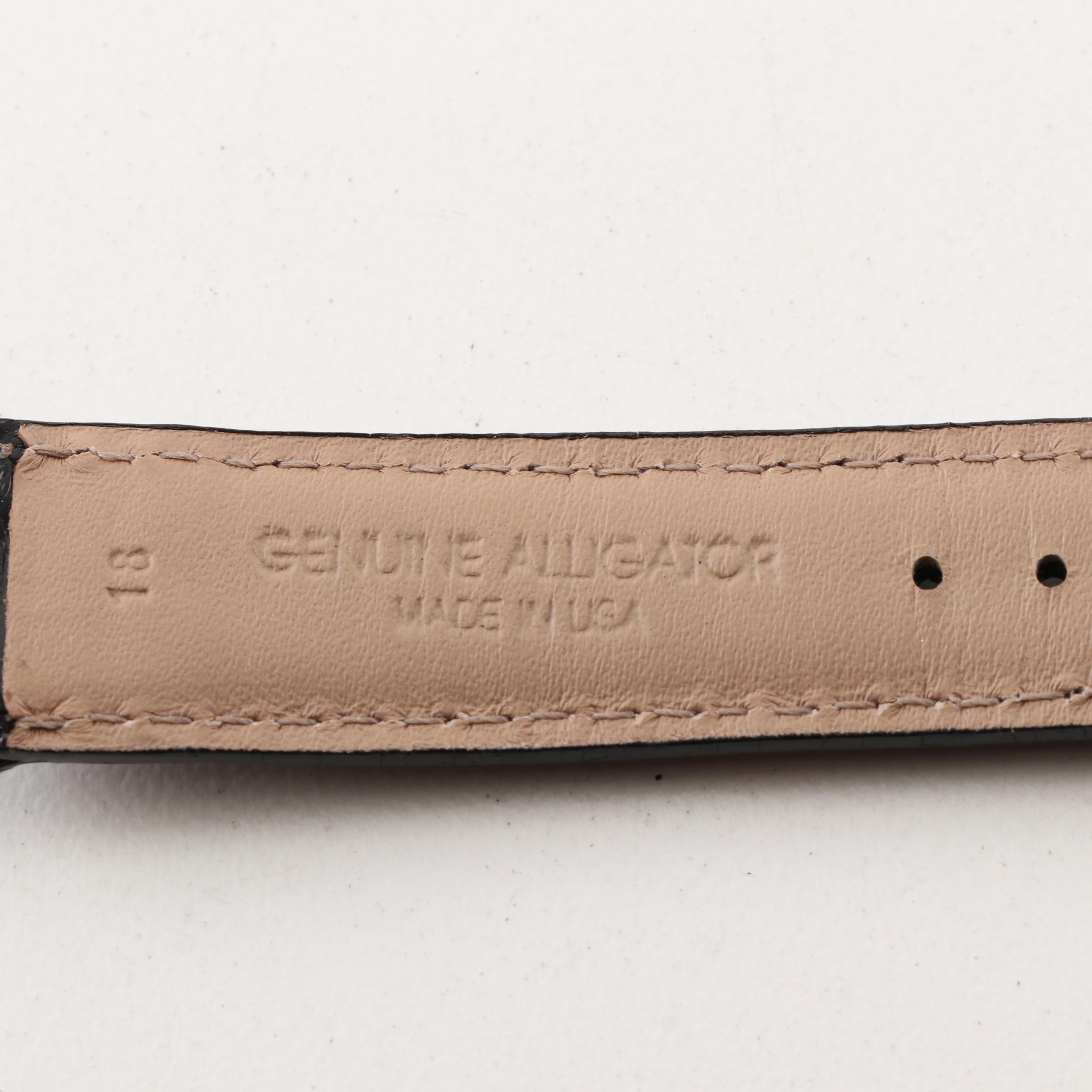 Michele Alligator Watch Band