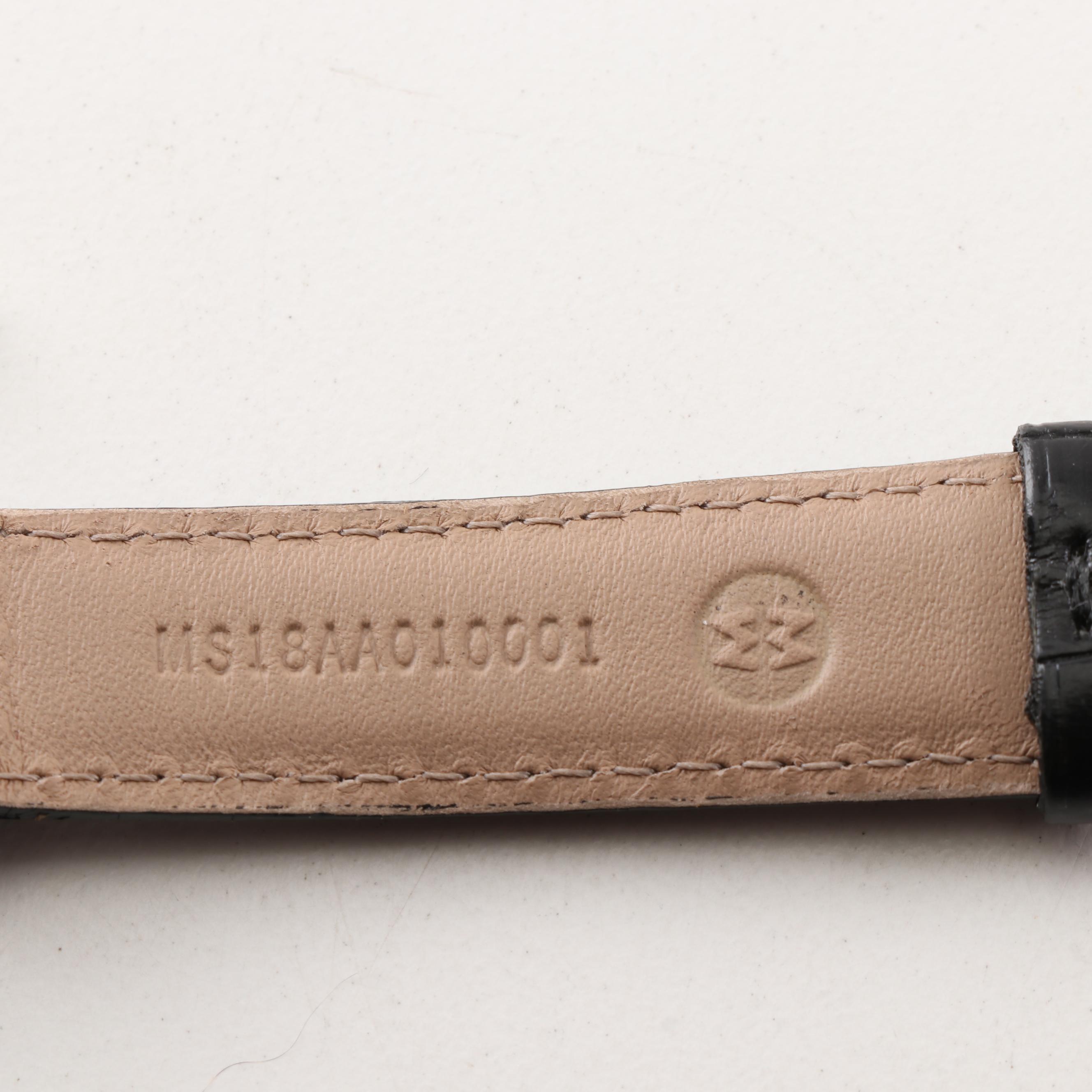 Michele Alligator Watch Band