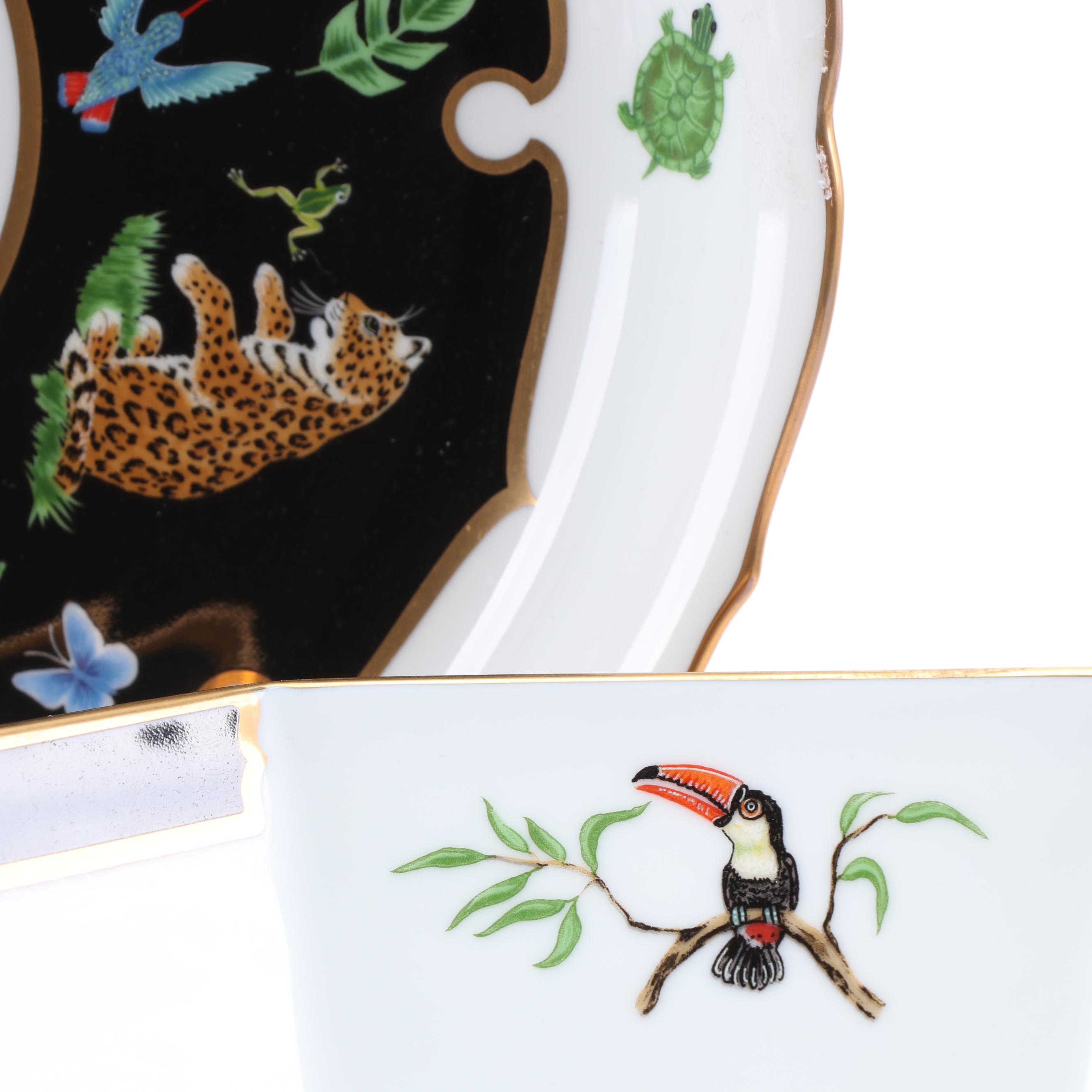 Lynn Chase "Jaguar Jungle" Porcelain Dinnerware