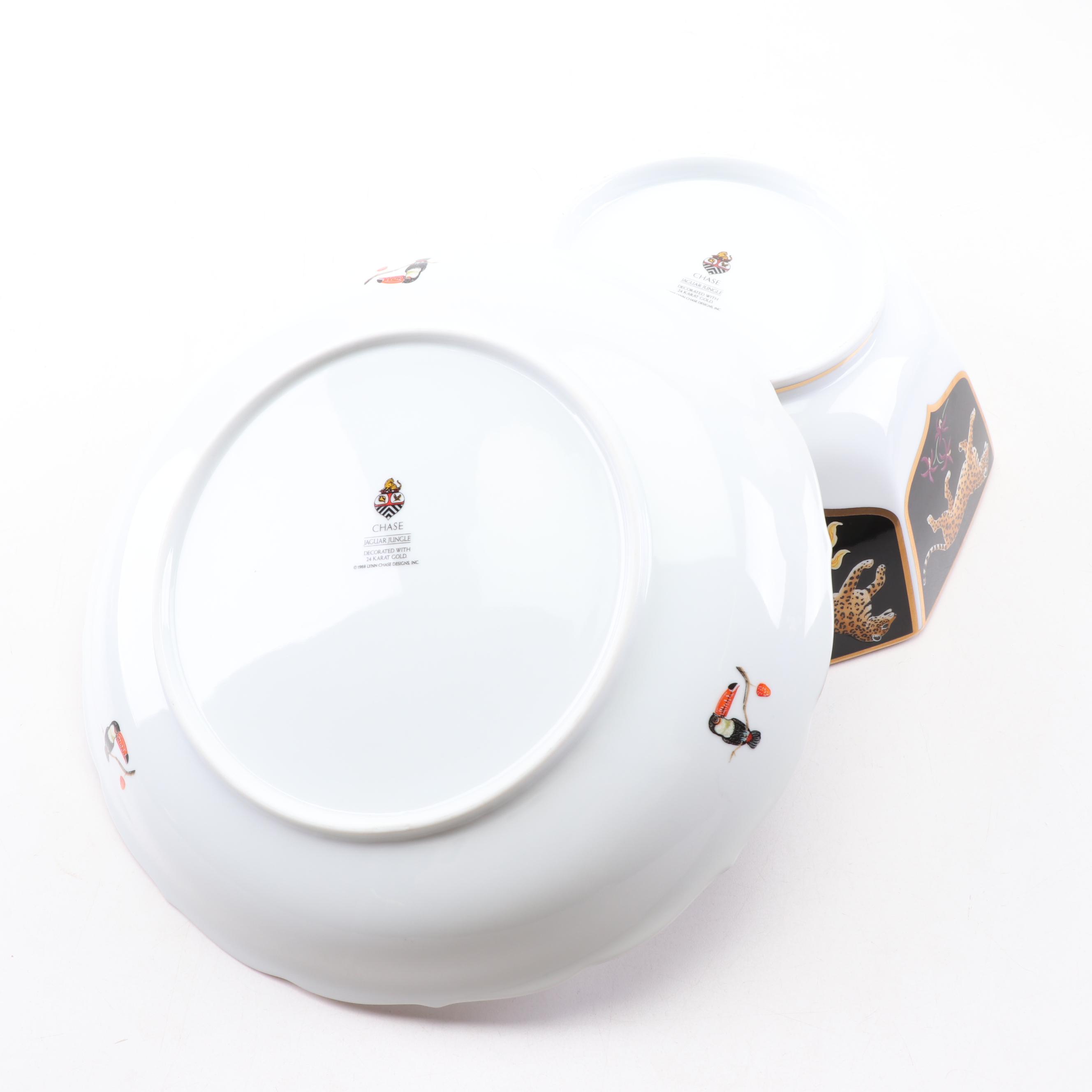 Lynn Chase "Jaguar Jungle" Porcelain Dinnerware