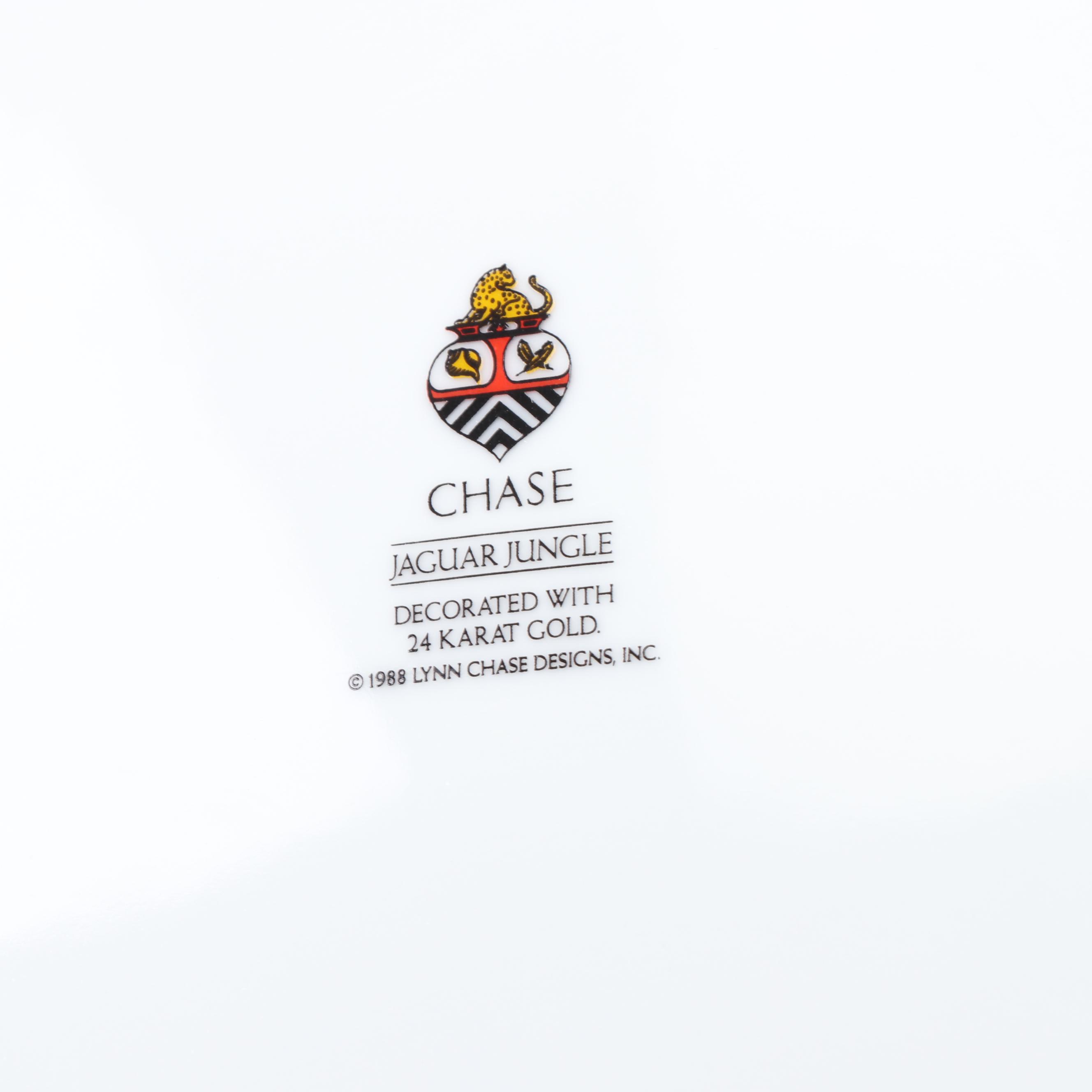 Lynn Chase "Jaguar Jungle" Porcelain Dinnerware