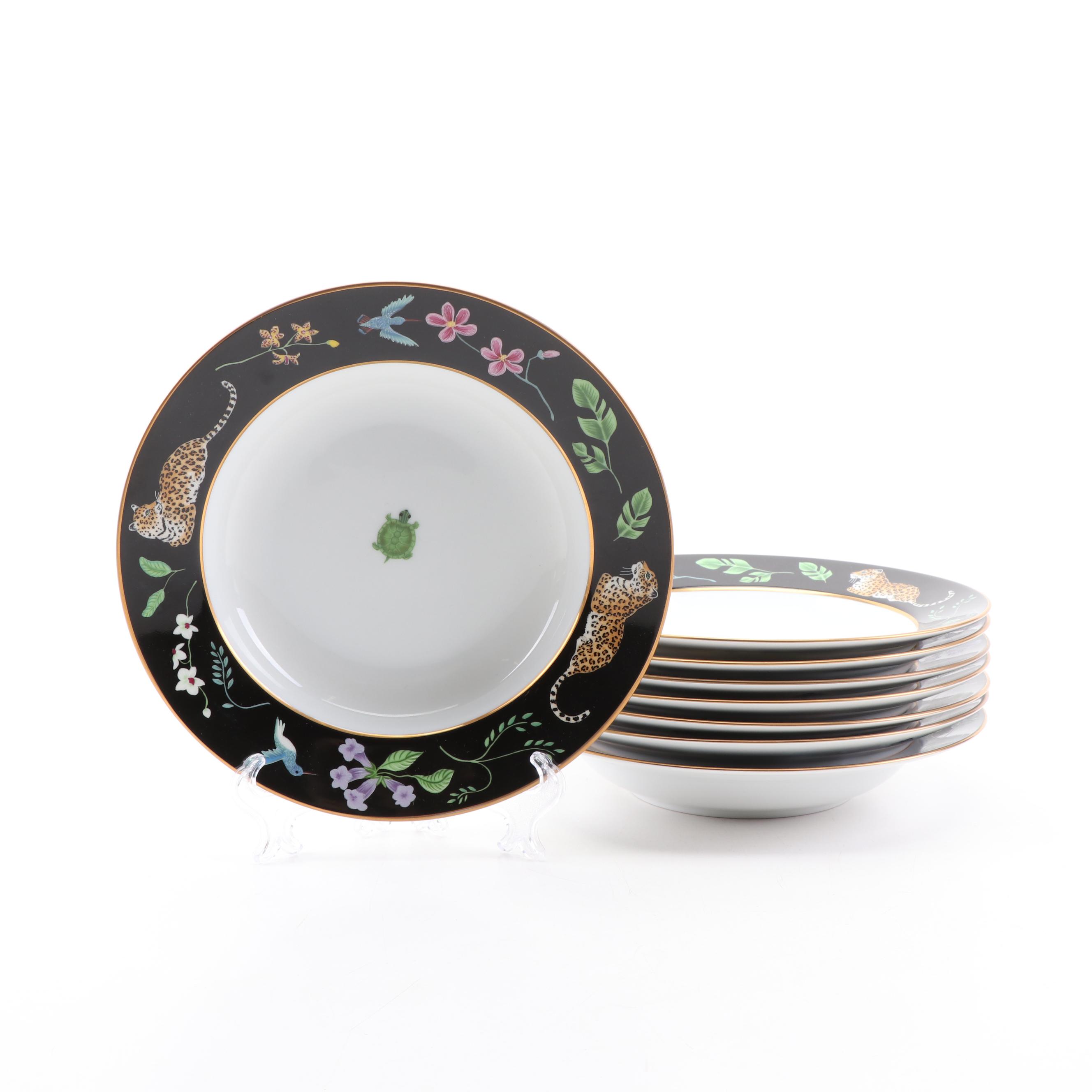 Lynn Chase "Jaguar Jungle" Porcelain Dinnerware