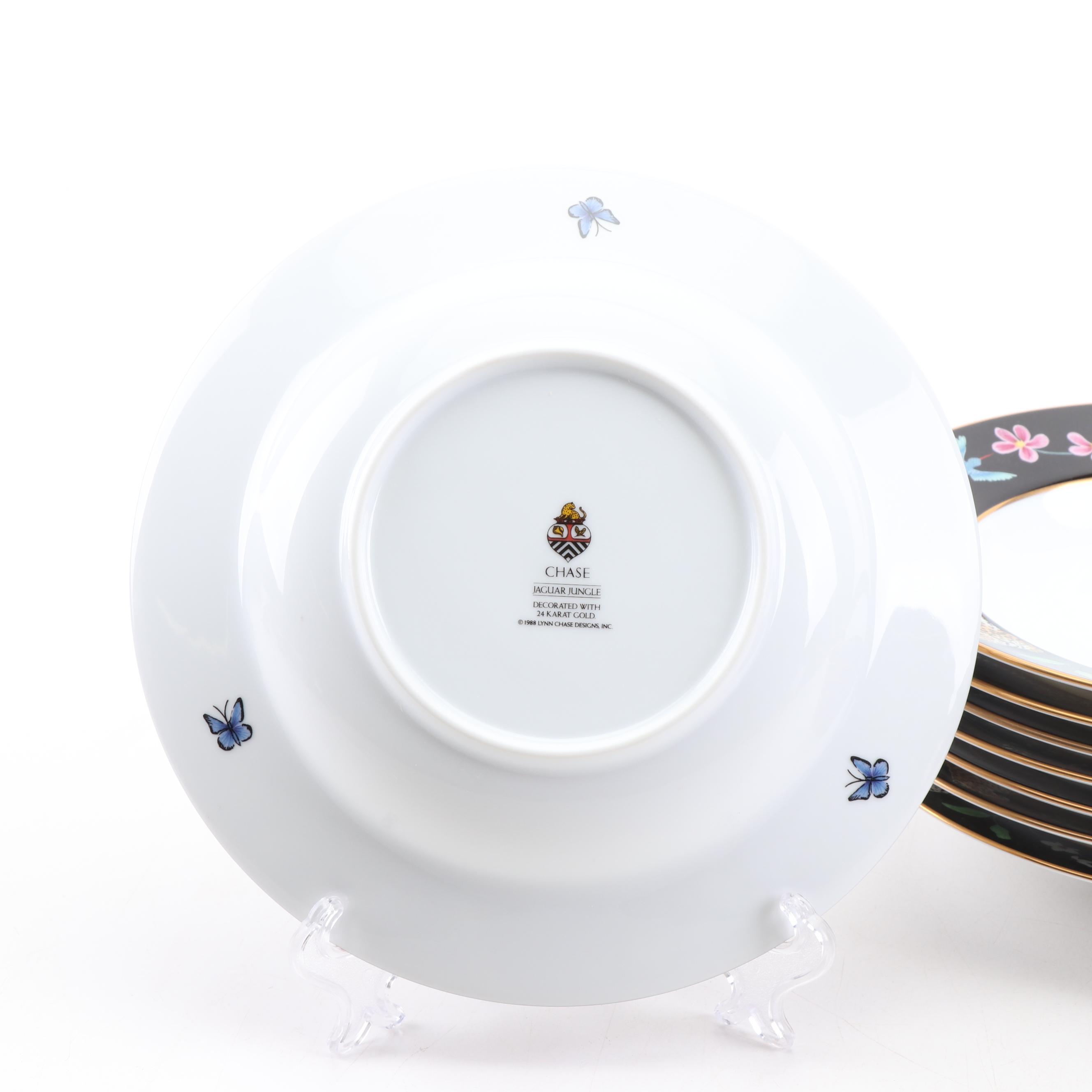 Lynn Chase "Jaguar Jungle" Porcelain Dinnerware
