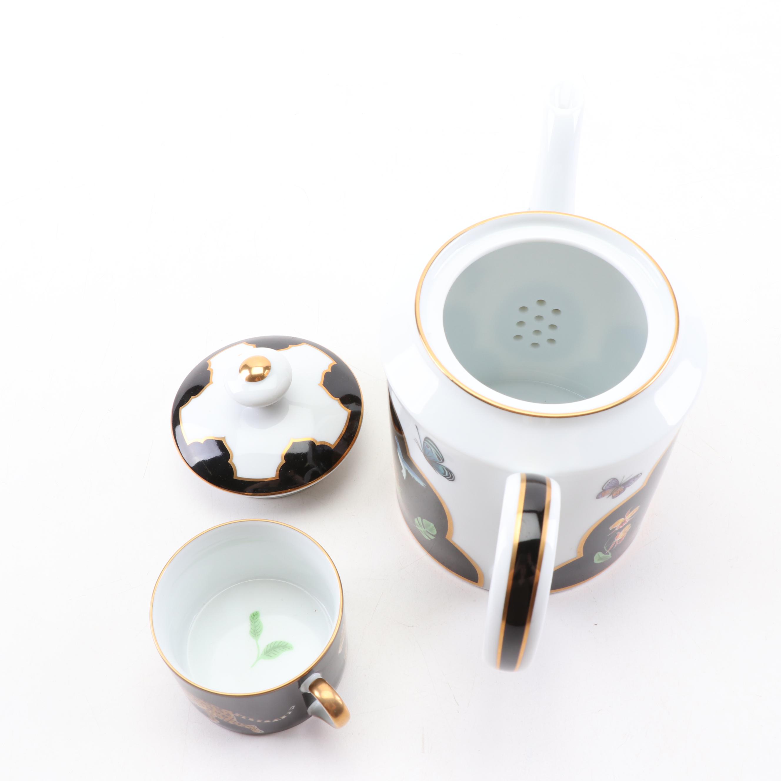 Lynn Chase "Jaguar Jungle" Porcelain Dinnerware