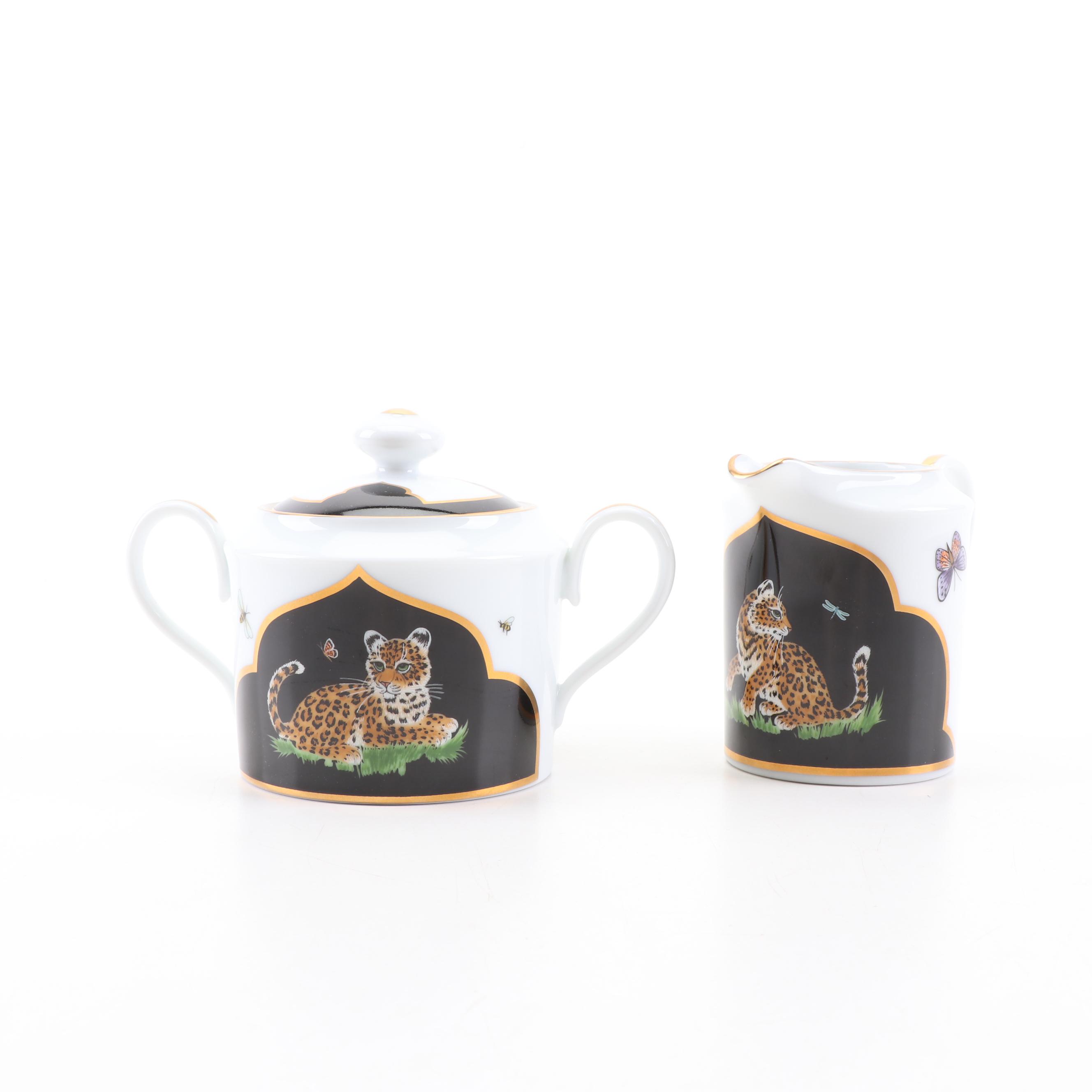 Lynn Chase "Jaguar Jungle" Porcelain Dinnerware