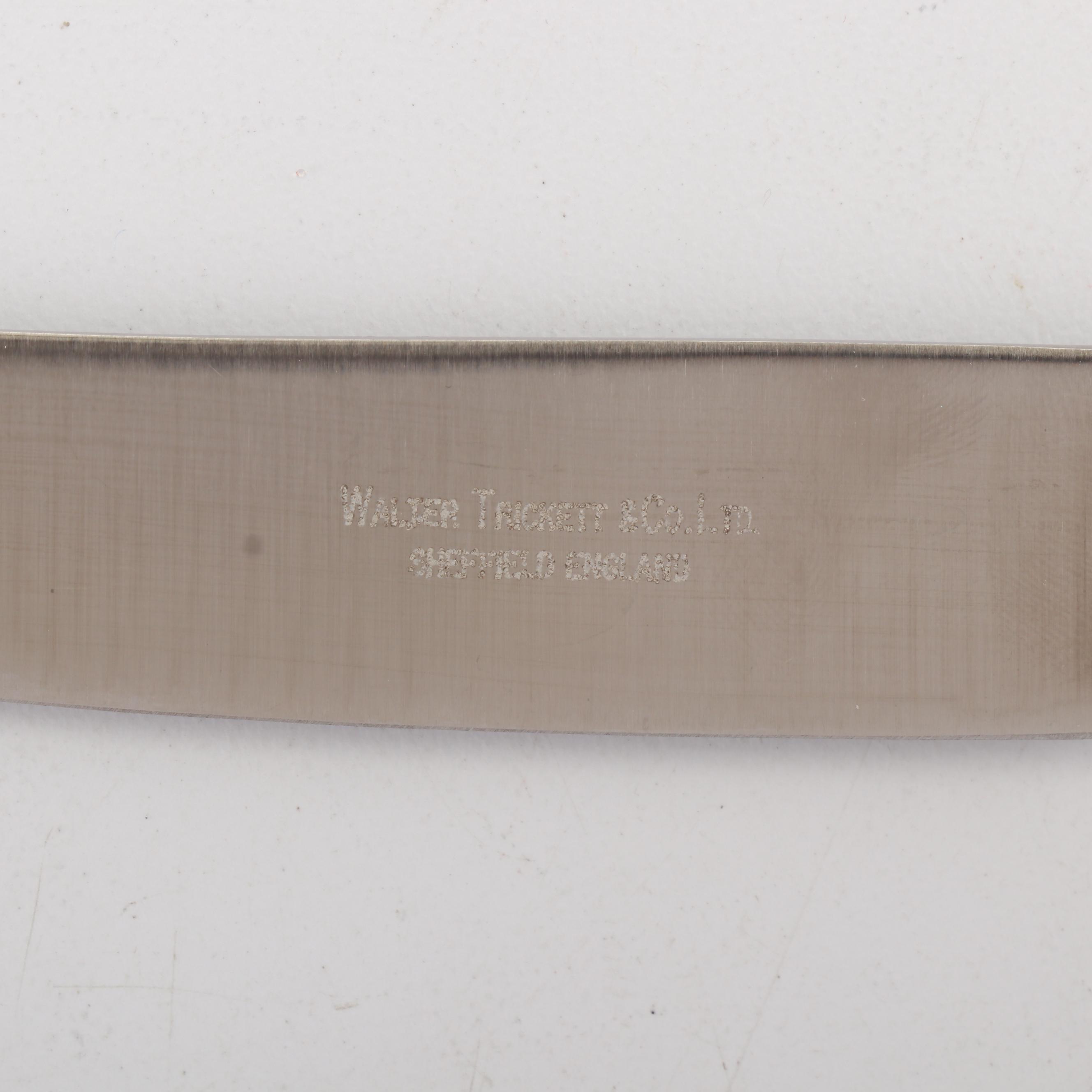 Elkington & Co. Silver Plate "Beaded" Flatware, Circa 1865