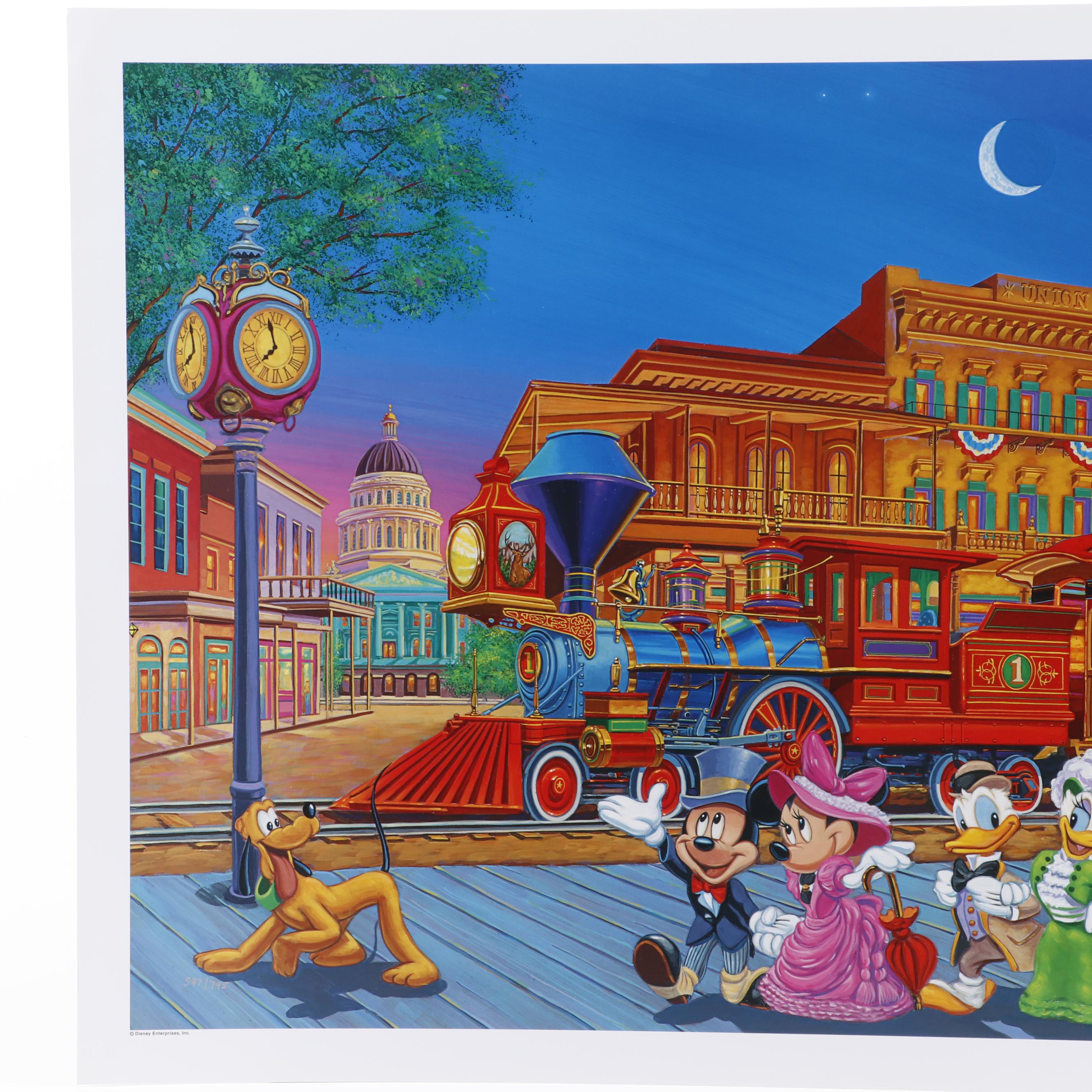 Manny Hernandez Offset Lithograph "Arriving in Style"