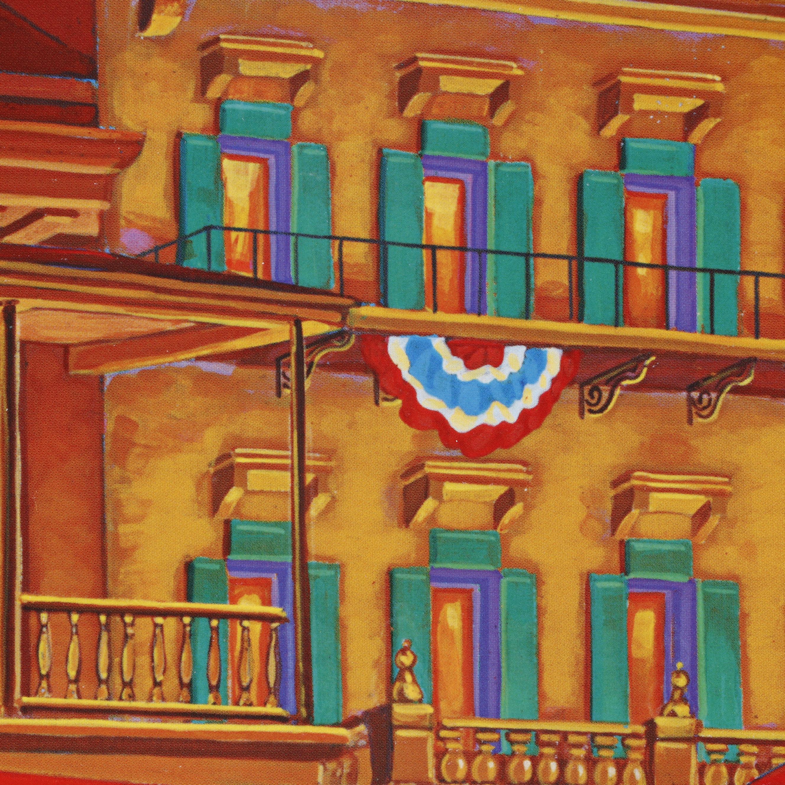 Manny Hernandez Offset Lithograph "Arriving in Style"