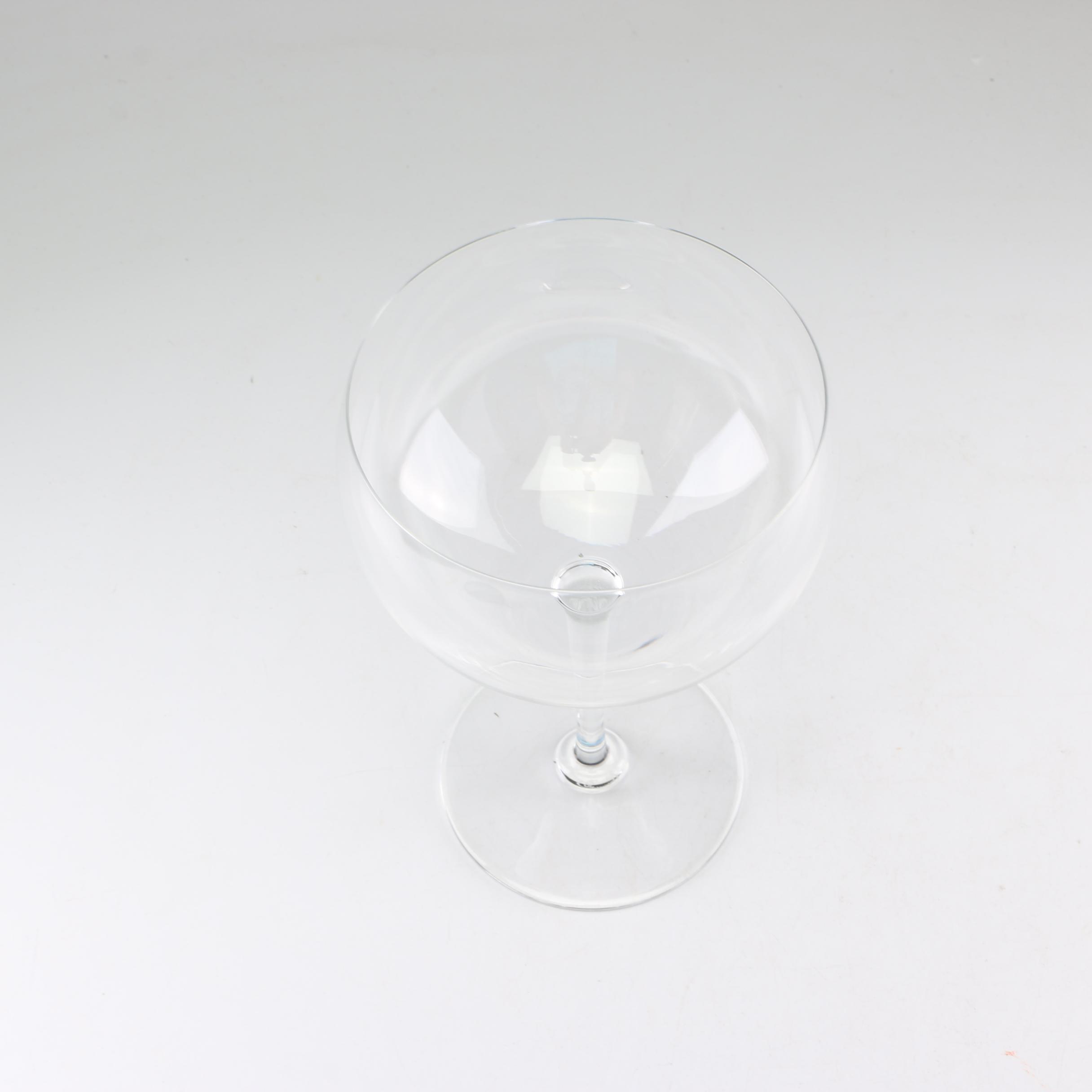 Baccarat "Pavilion" Wine Glasses, 1950s-1970s Vintage