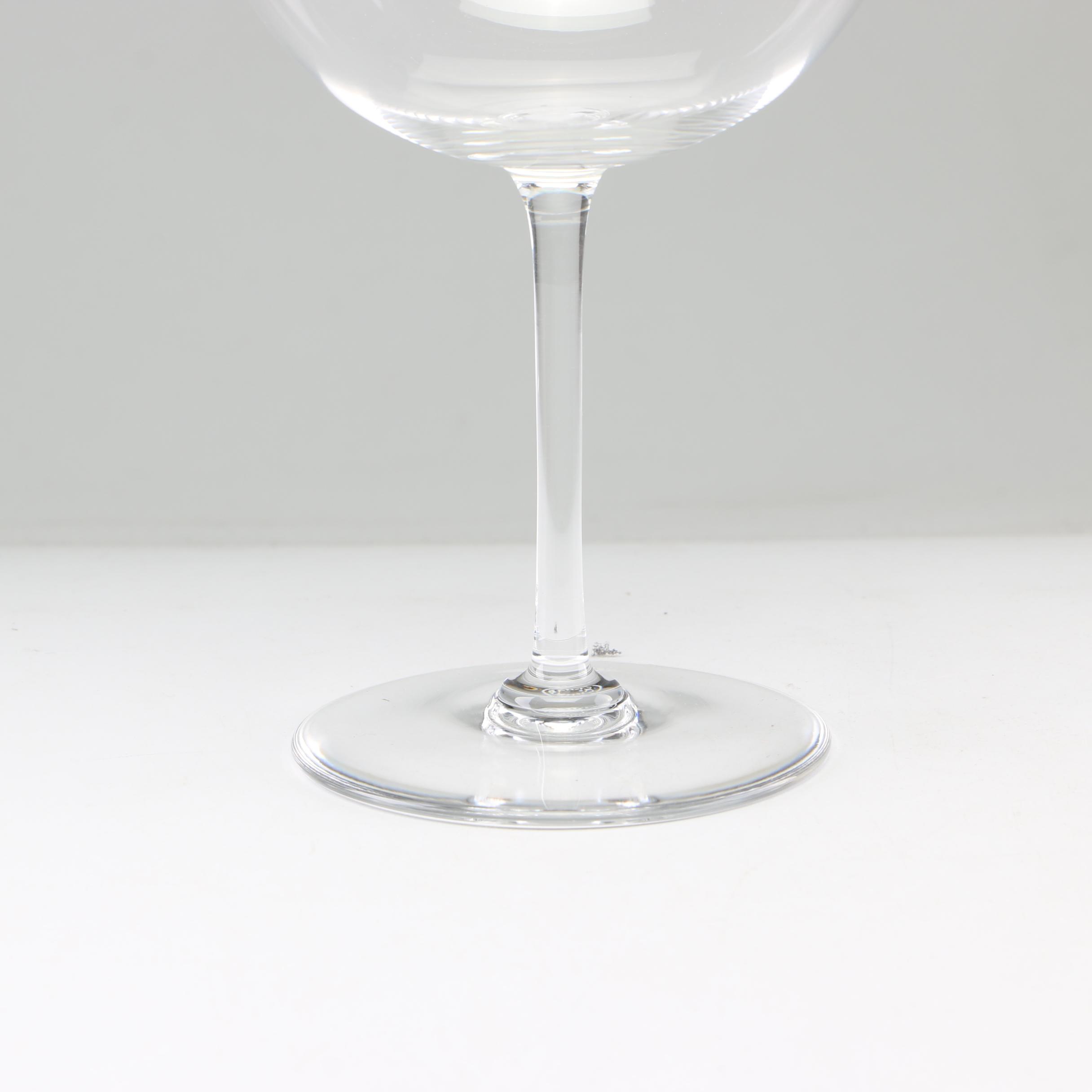 Baccarat "Pavilion" Wine Glasses, 1950s-1970s Vintage