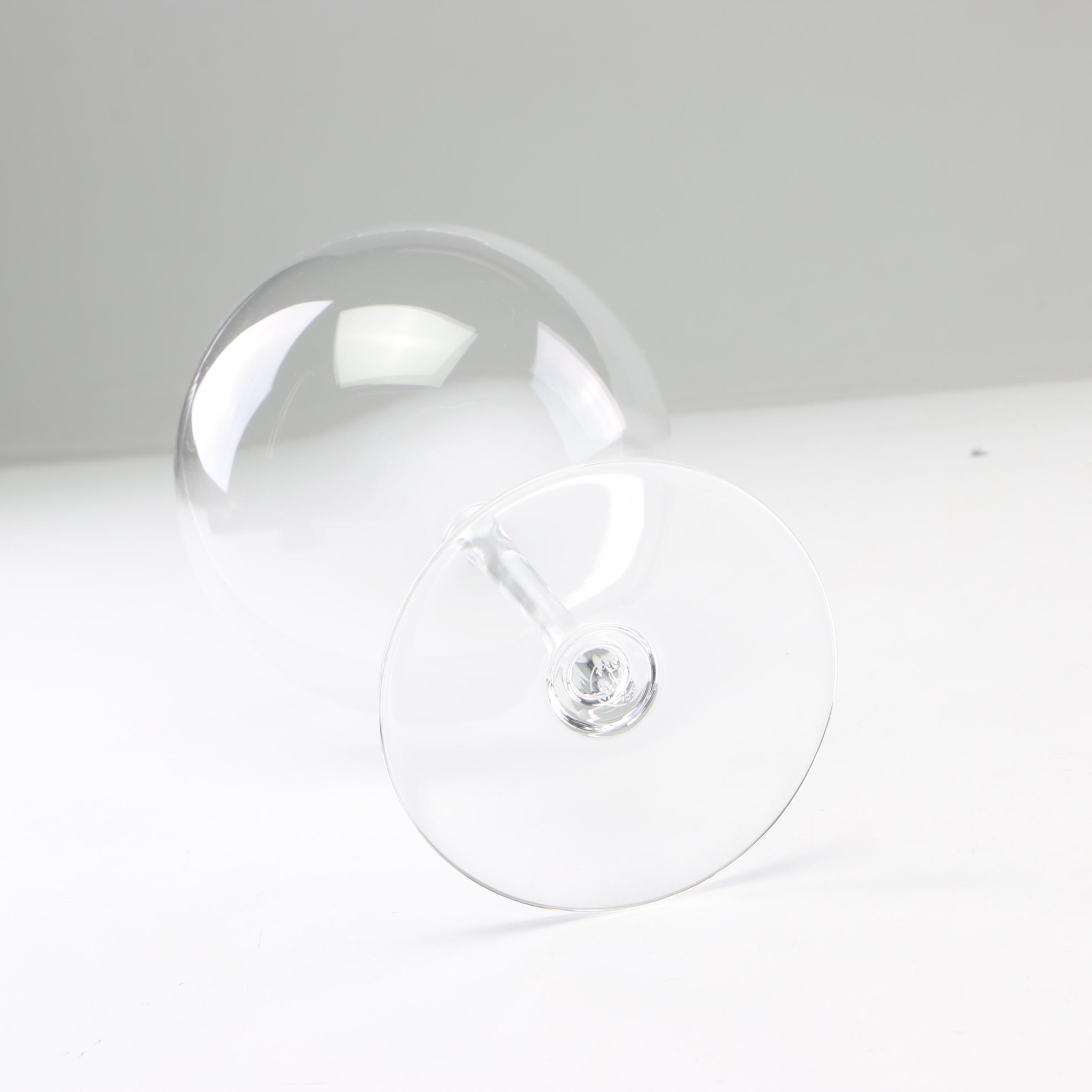 Baccarat "Pavilion" Wine Glasses, 1950s-1970s Vintage