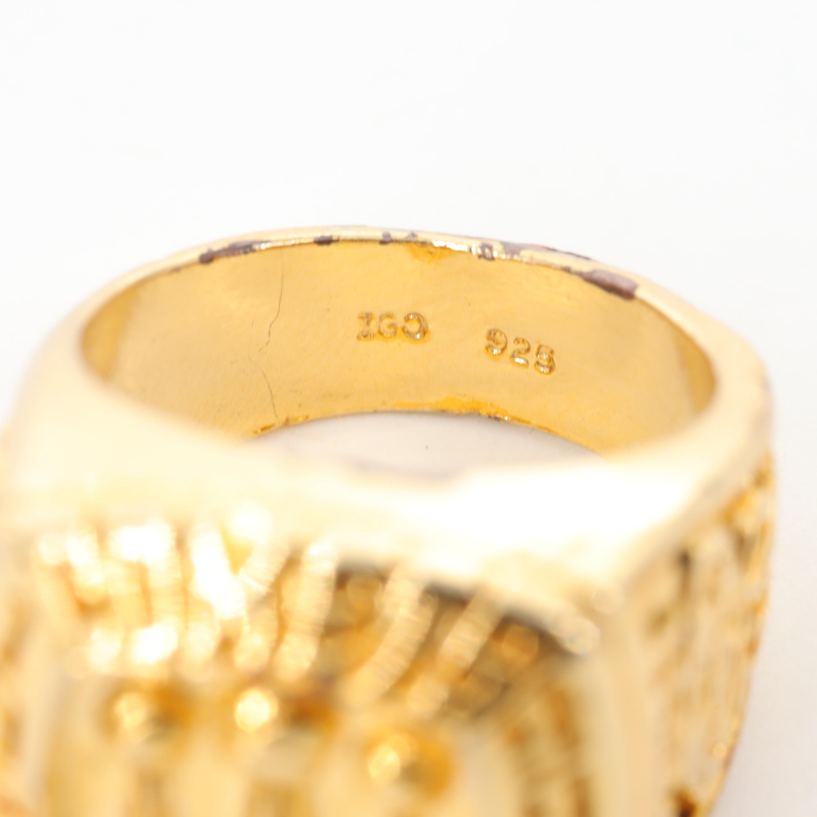 Sterling Silver WNBA Houston Comets 1999 Replica Championship Ring