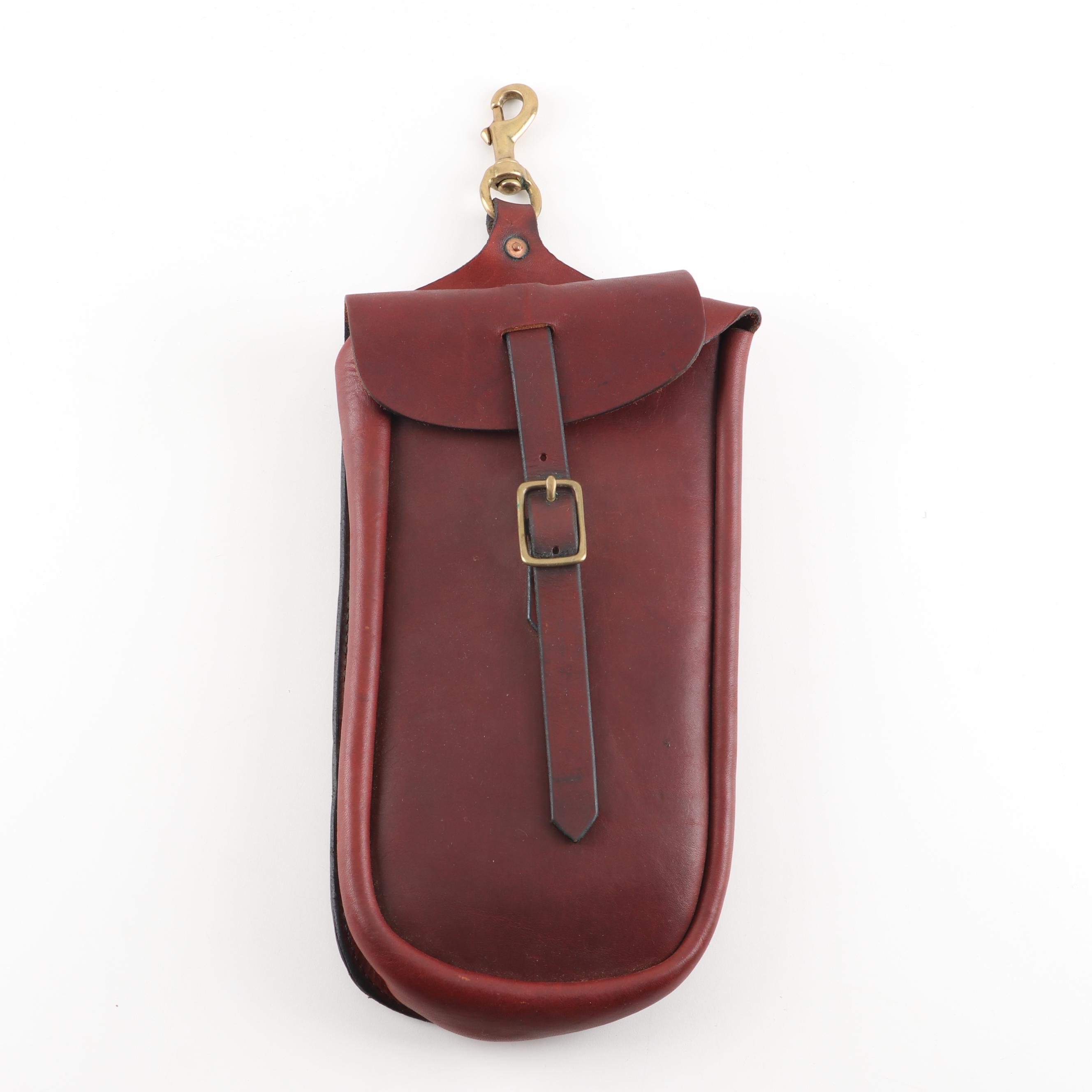 English Leather Saddle Bag