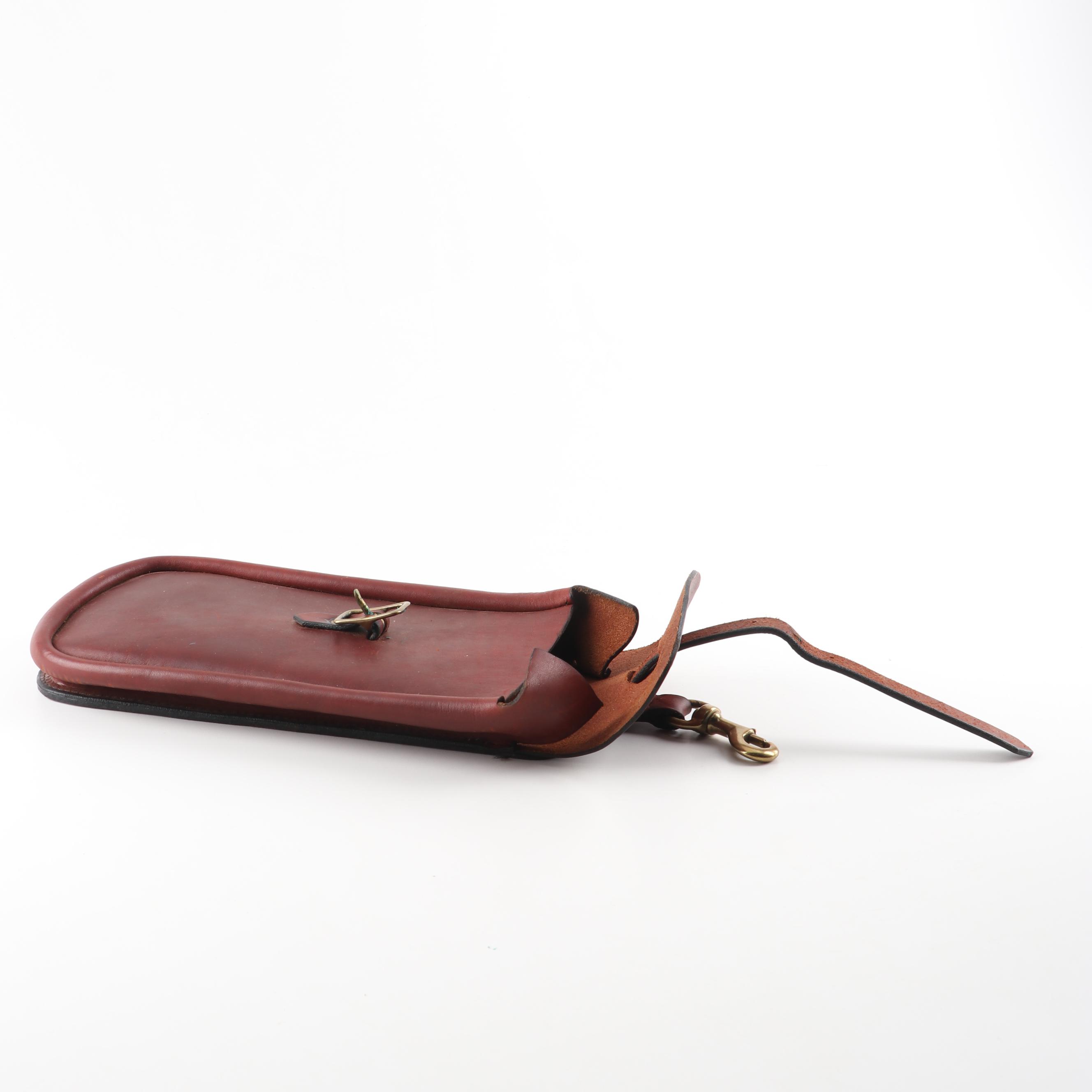 English Leather Saddle Bag
