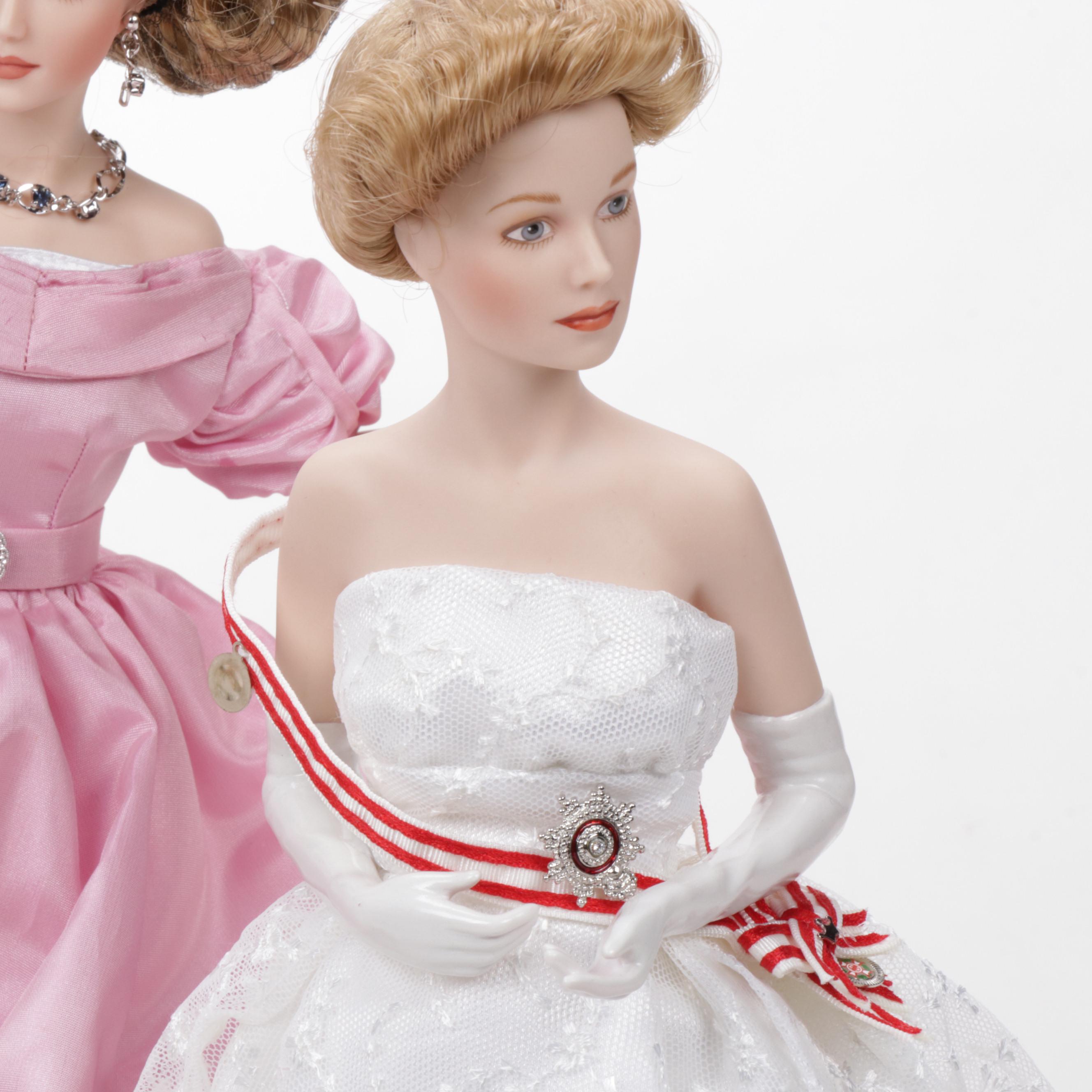 Franklin Mint "Heirloom" Princess Grace Doll Collection