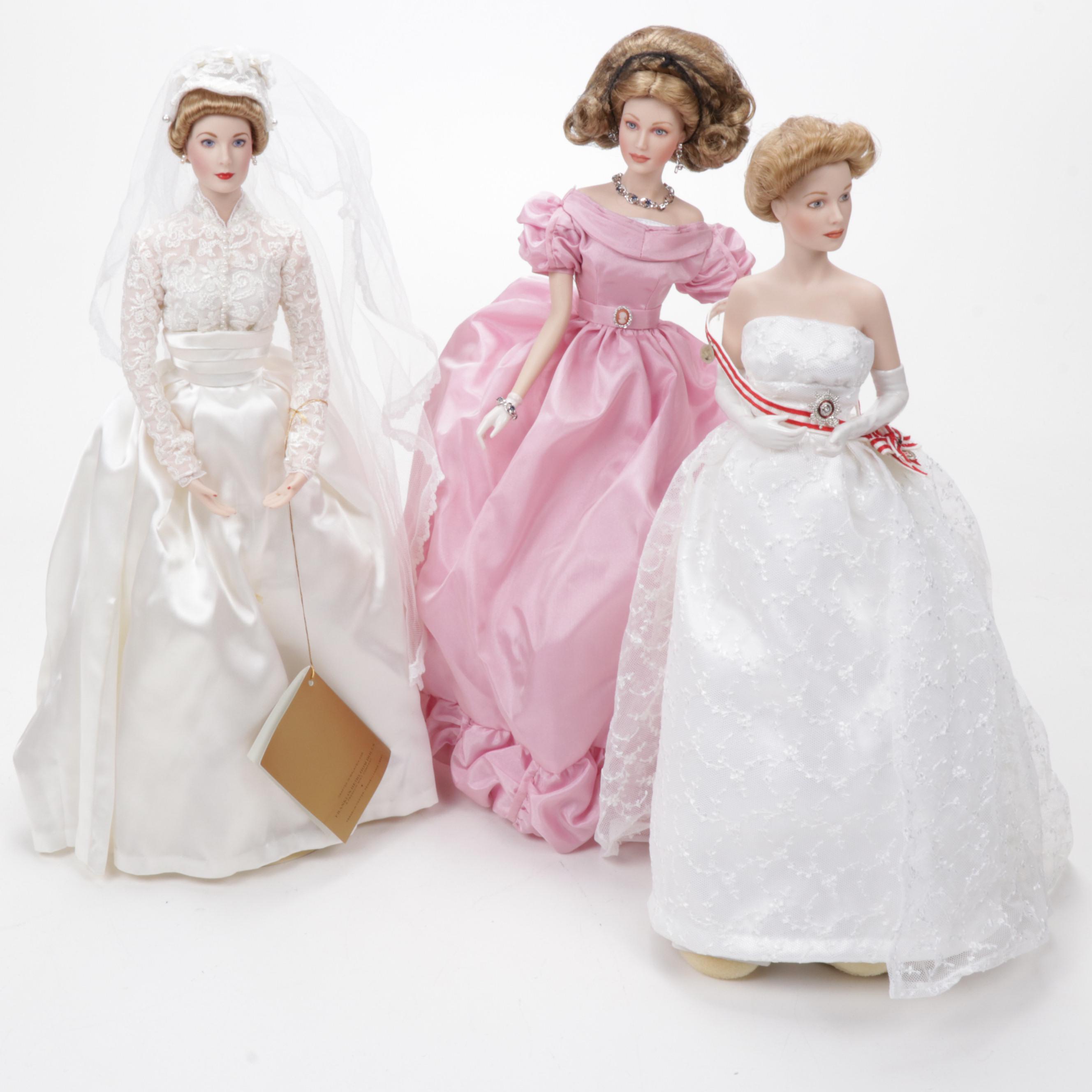 Franklin Mint "Heirloom" Princess Grace Doll Collection