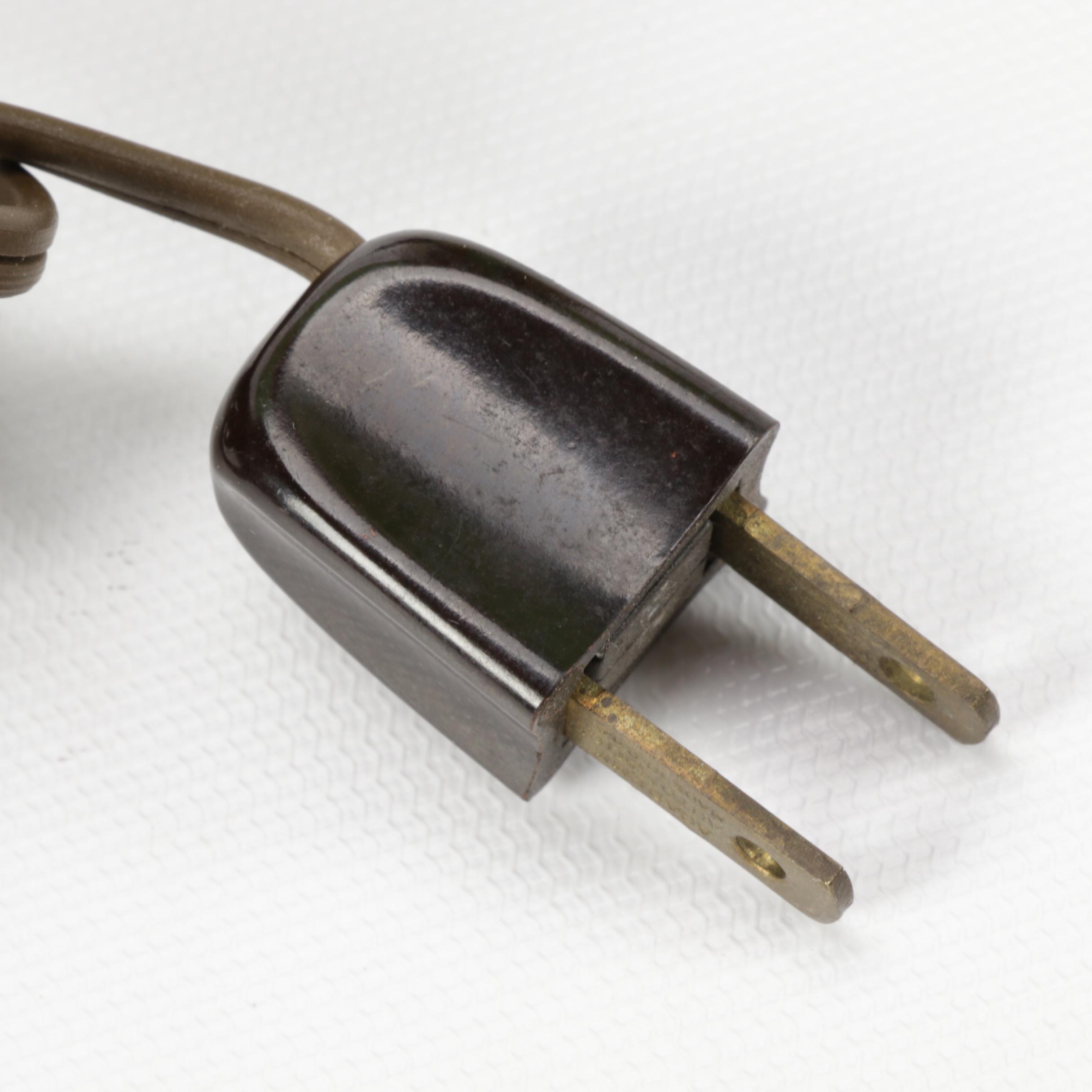 Art Deco Style Slag Glass Lamp, Late 20th Century