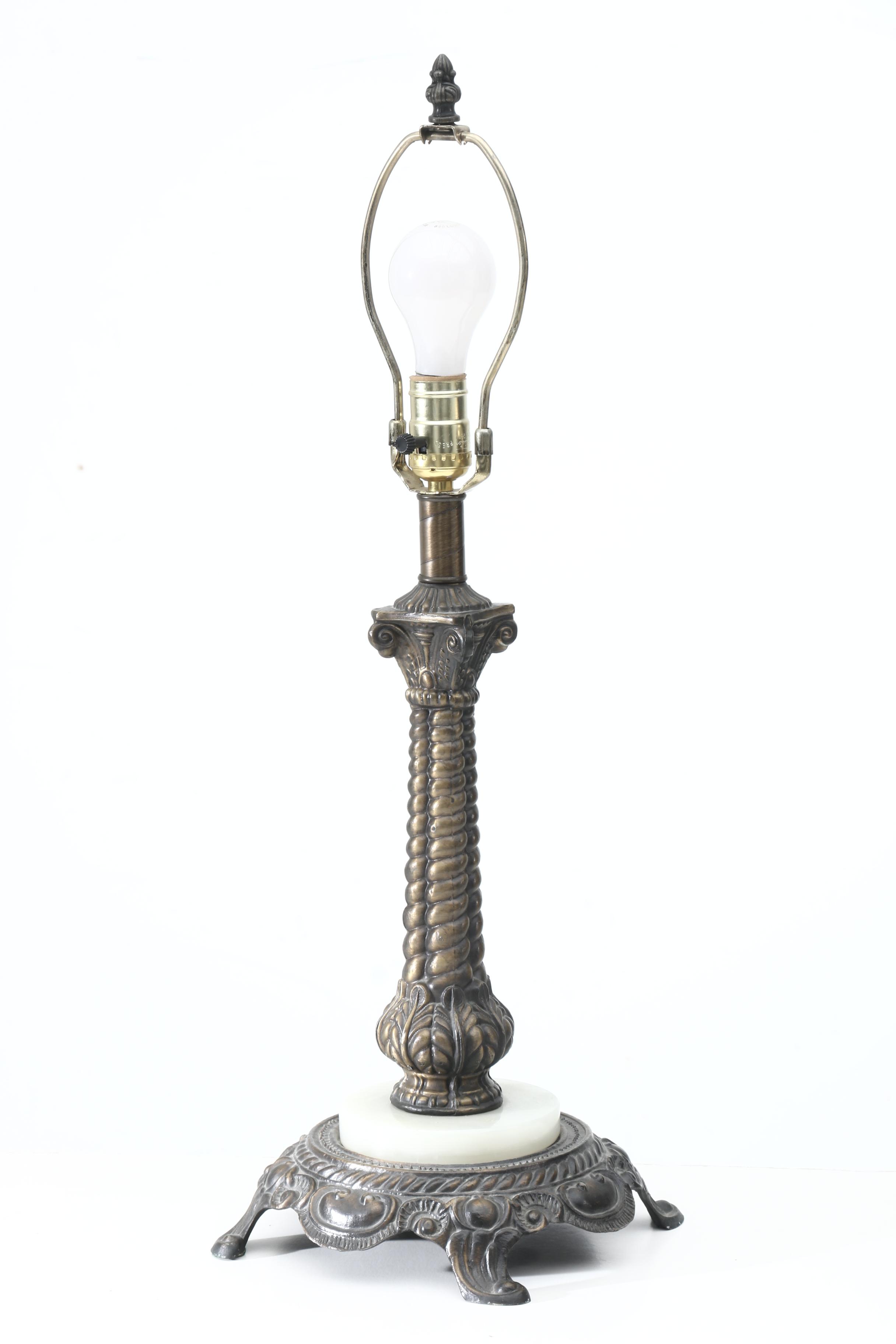 Tiffany Style Dragonfly Table Lamp, Early 20th Century and Later