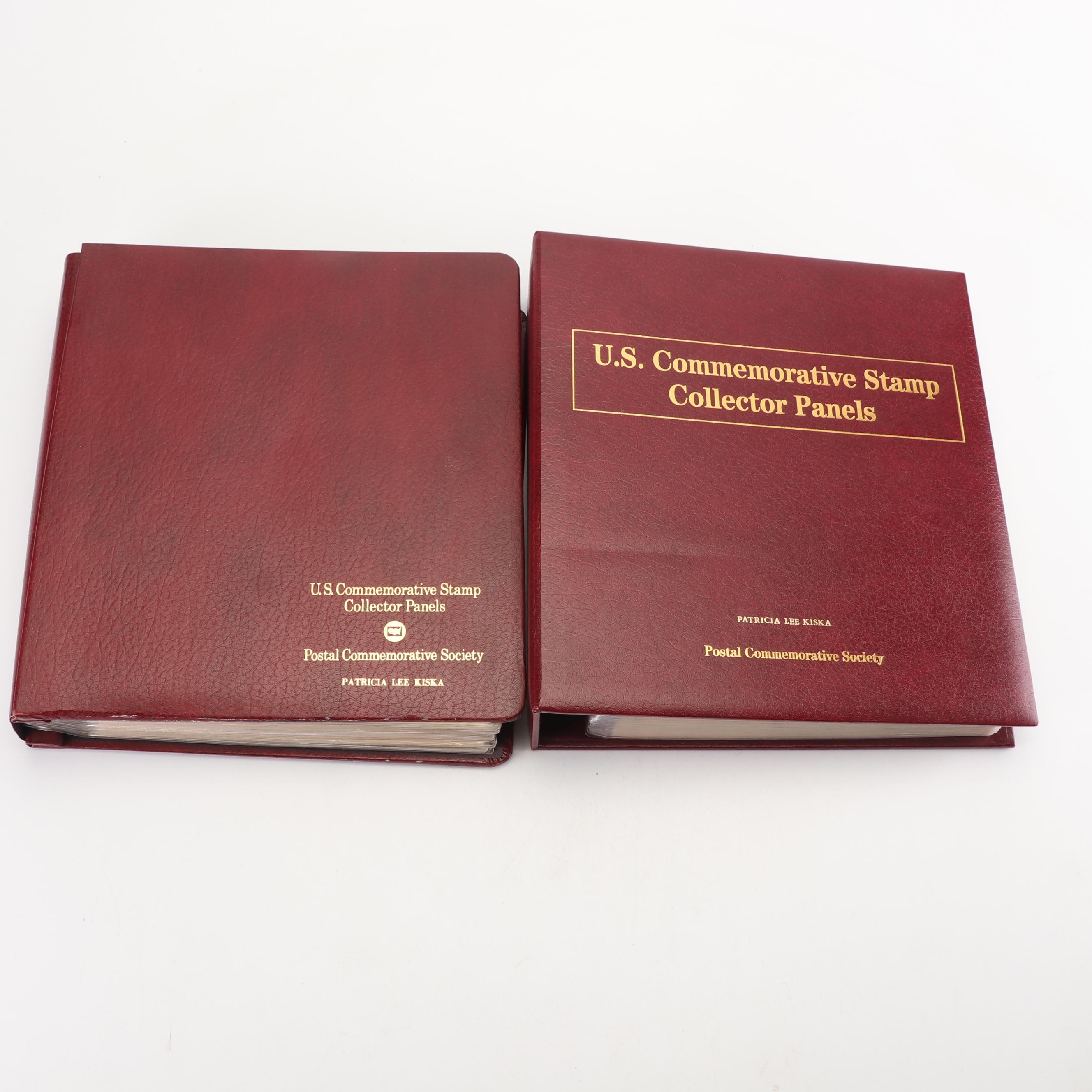 U.S. Commemorative Stamp Collectors Panels and Blocks Collection