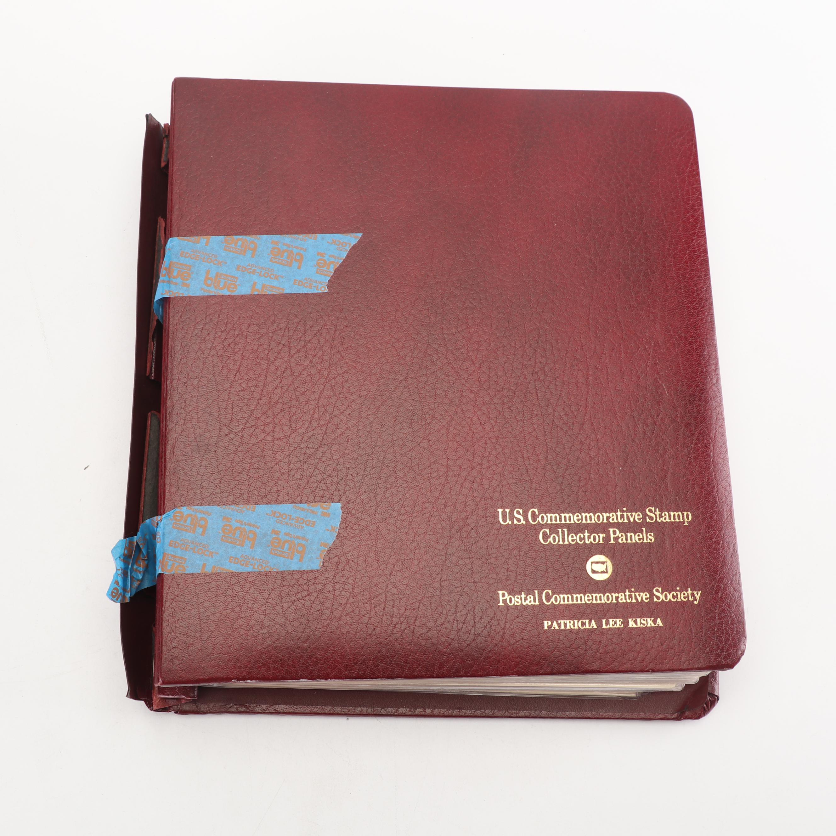 U.S. Commemorative Stamp Collectors Panels and Blocks Collection