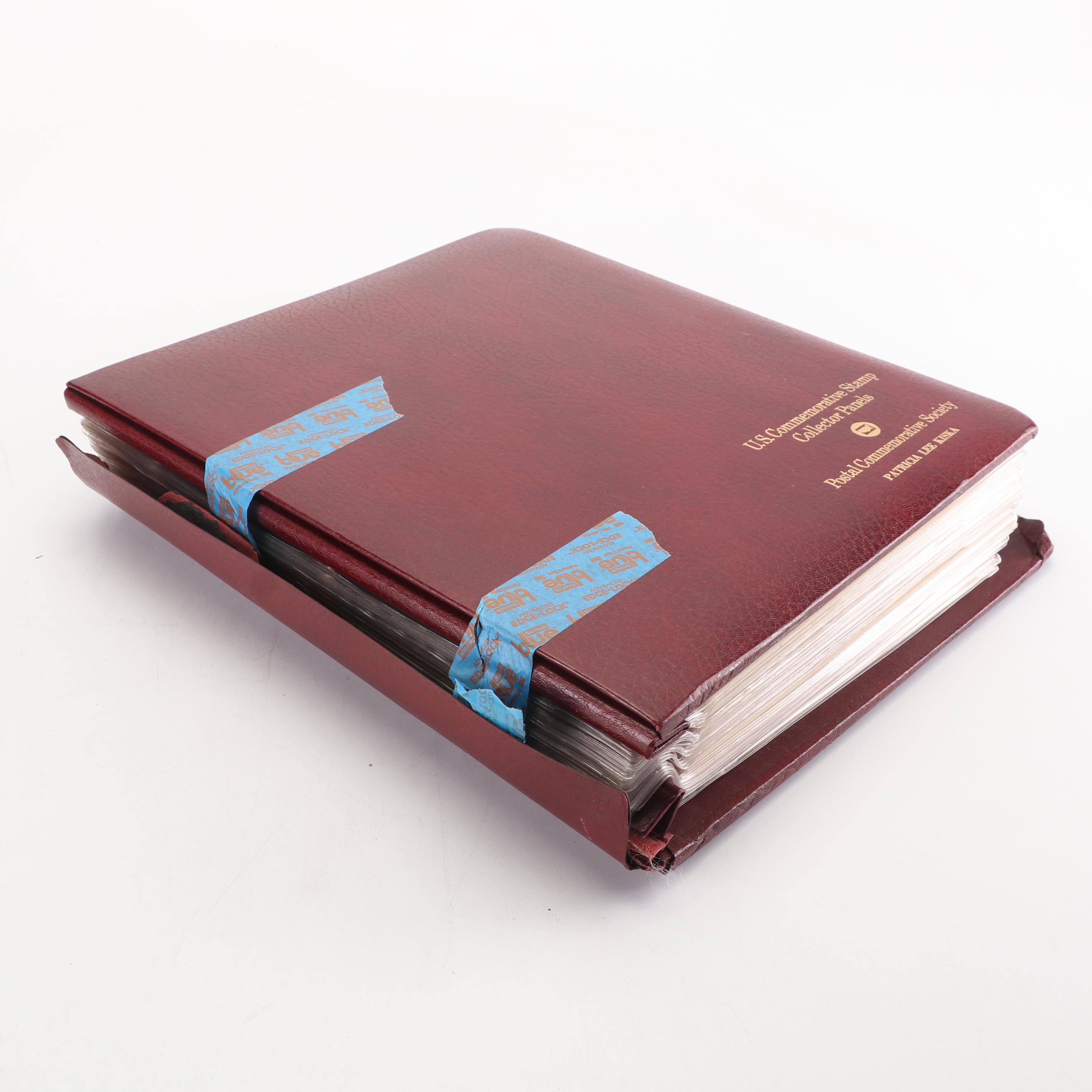 U.S. Commemorative Stamp Collectors Panels and Blocks Collection