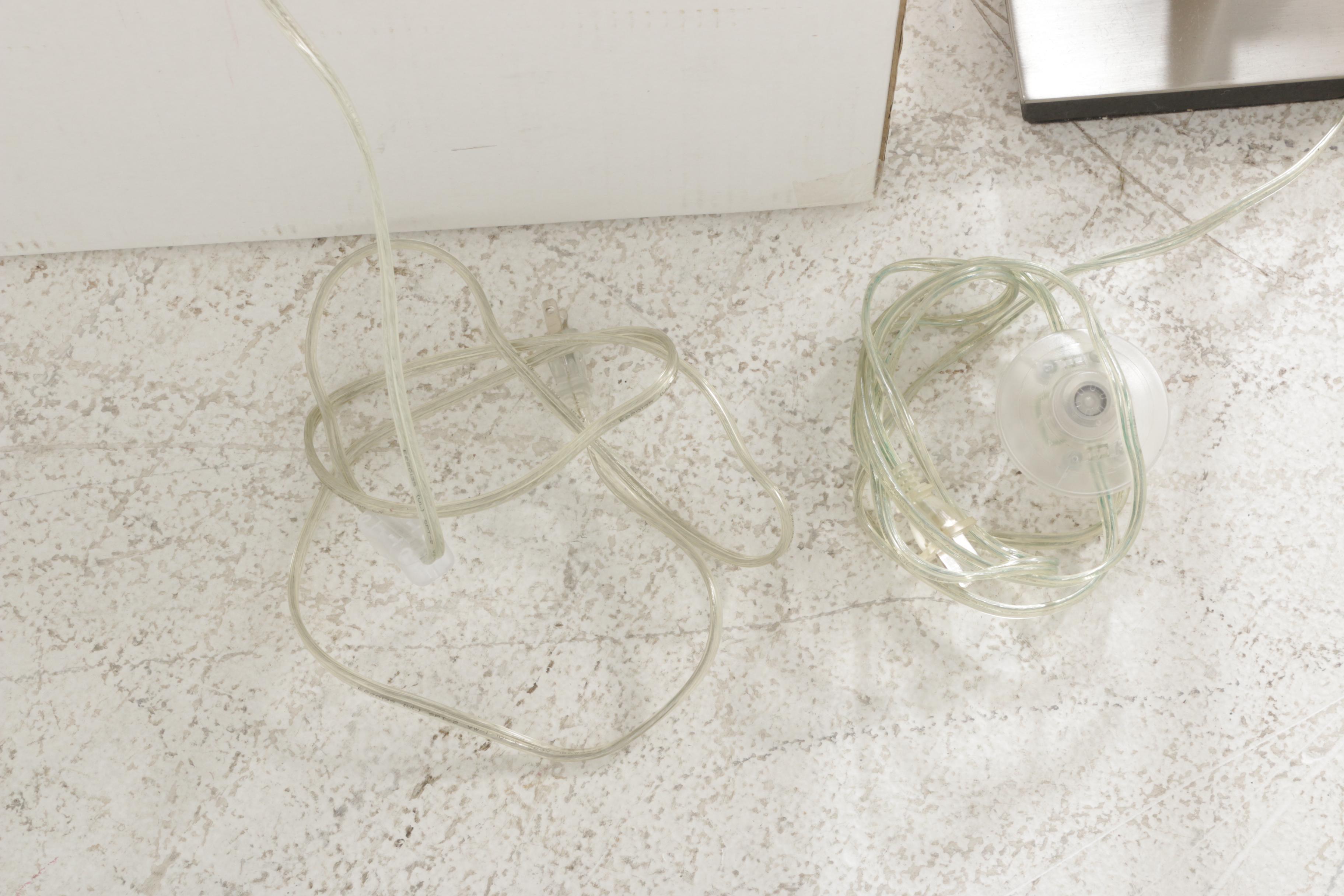 Crate & Barrel "Celeste" Floor and Table Lamps, Contemporary EBTH