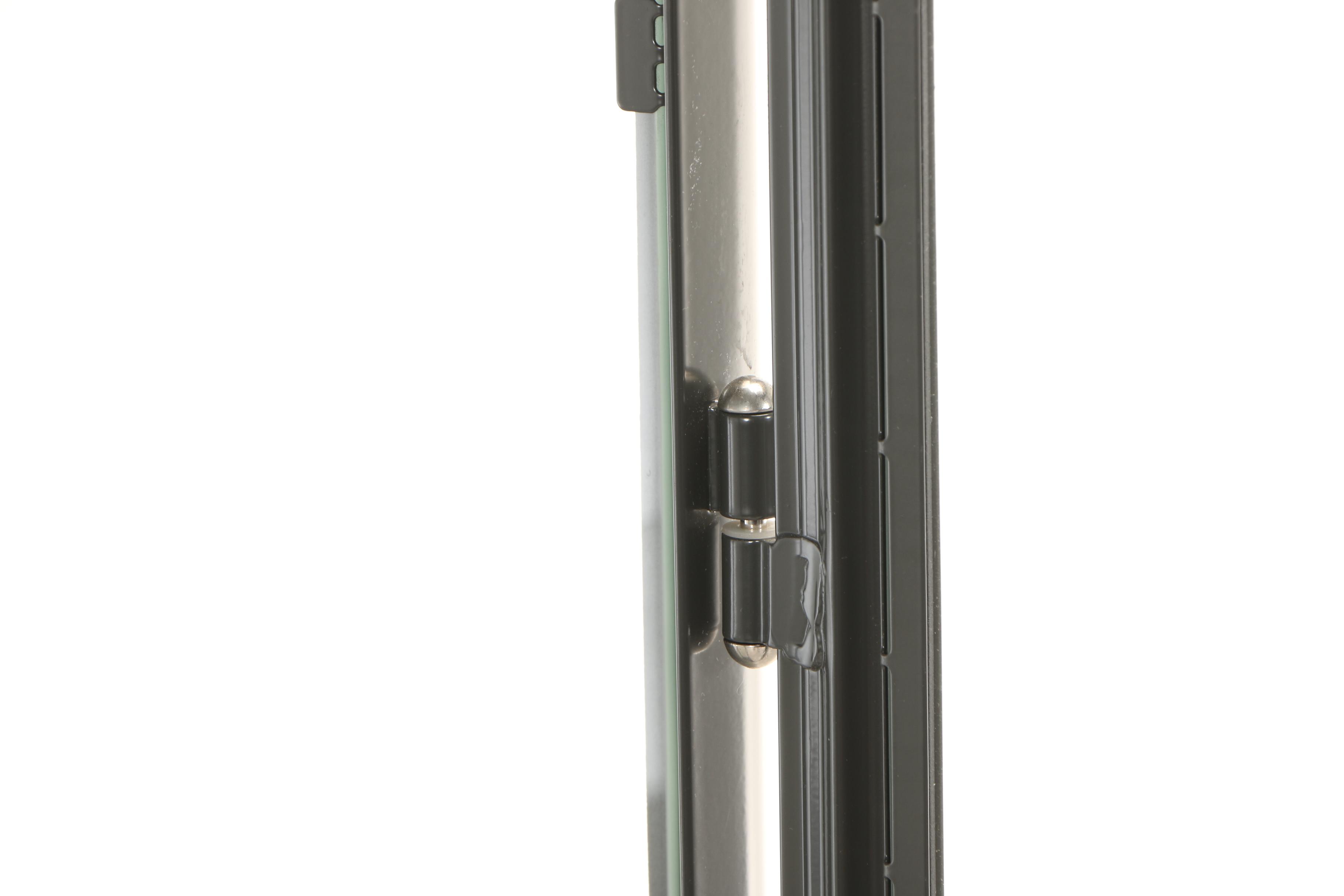 Gray Metal Apothecary Cabinet, Contemporary