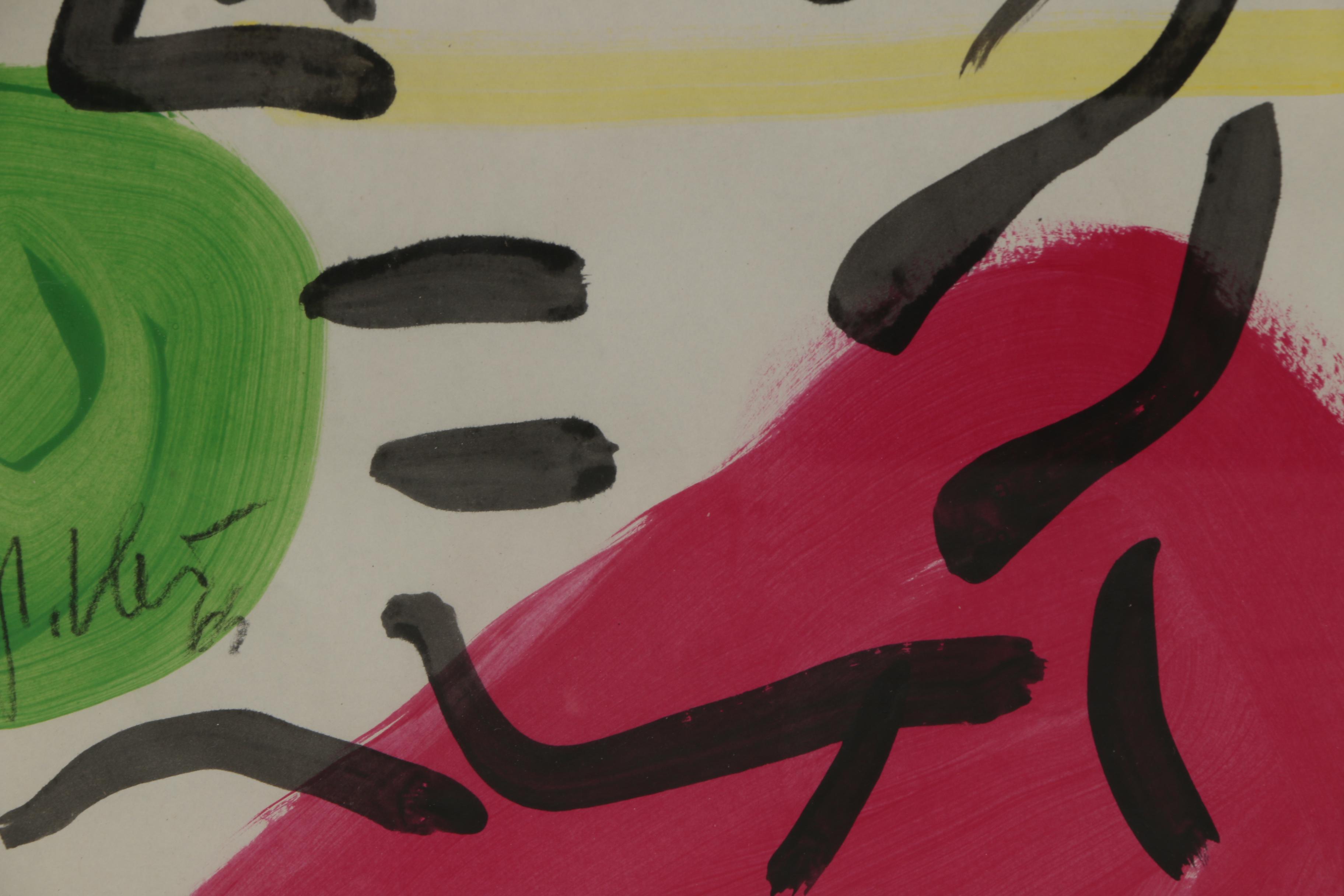 Peter Keil Oil Painting "Lady", 1979