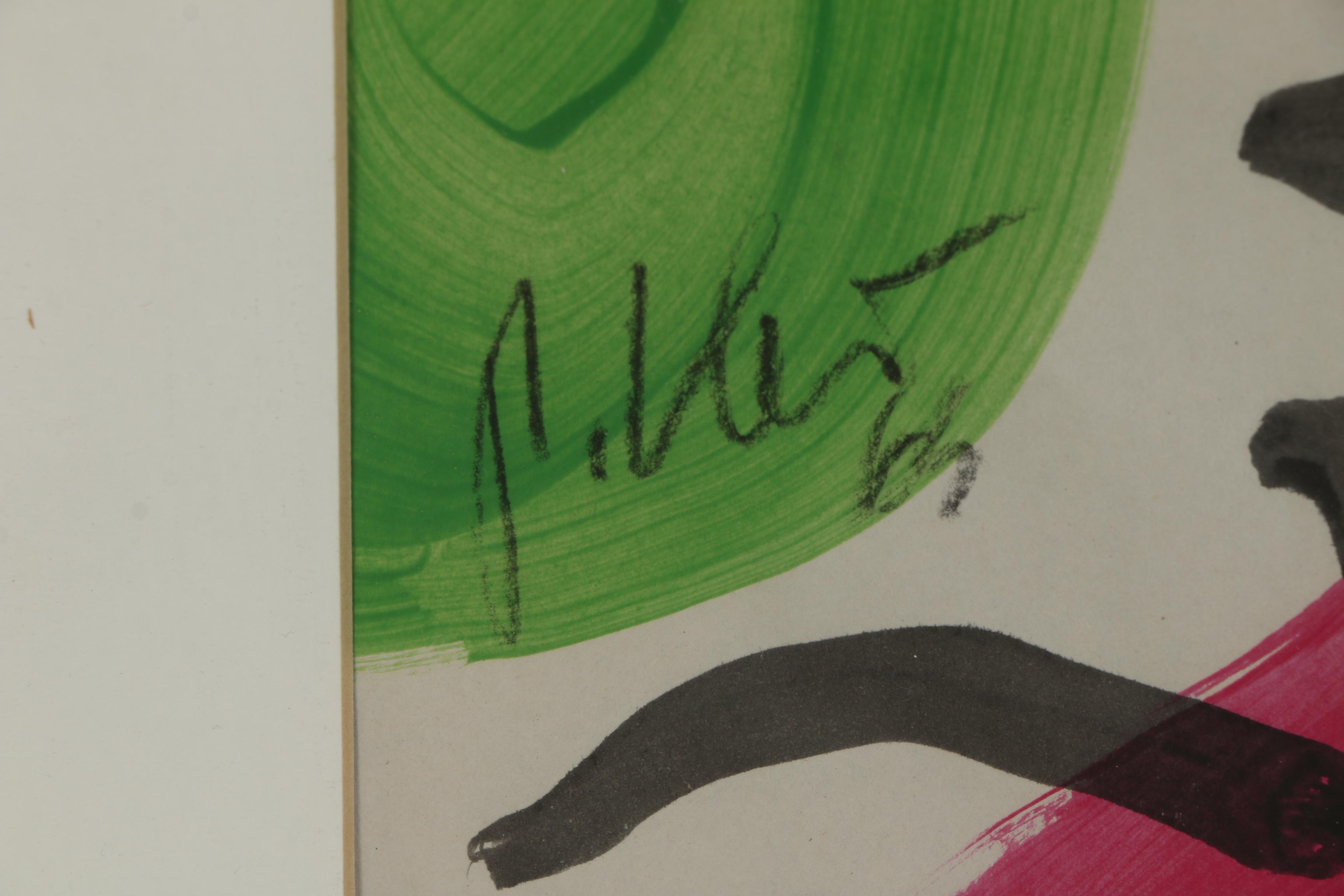 Peter Keil Oil Painting "Lady", 1979