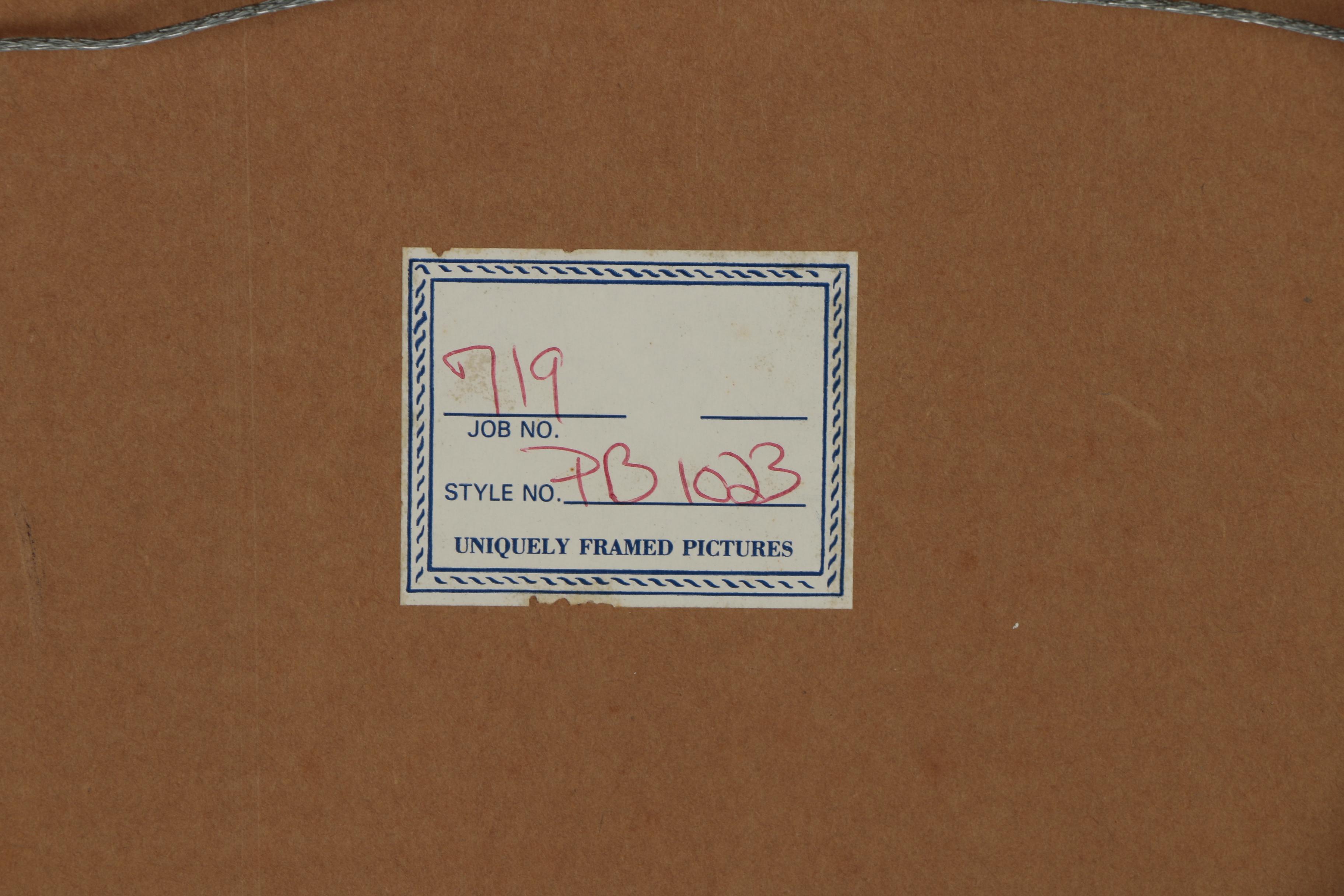 Peter Keil Oil Painting "Lady", 1979