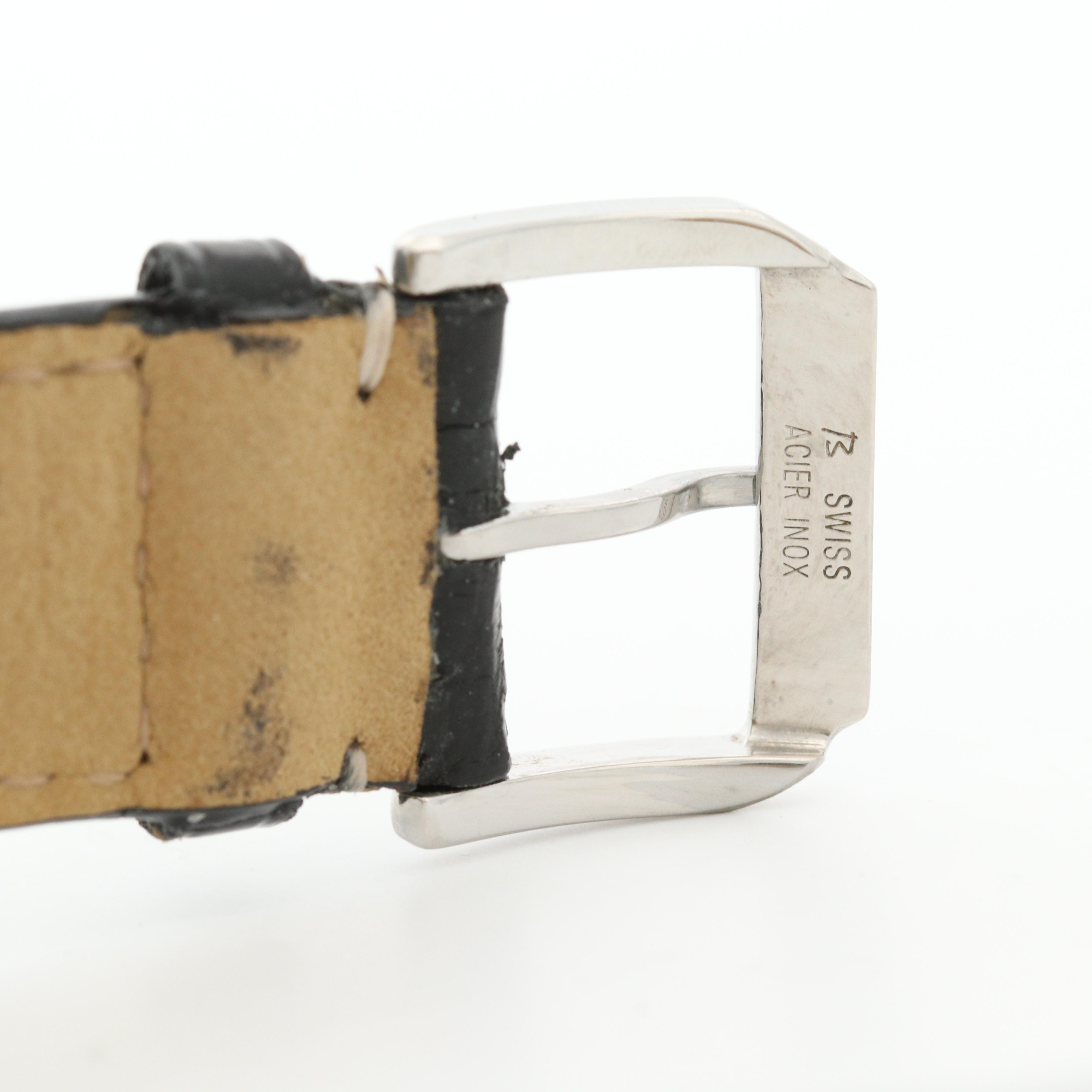 IWC Pilot Stainless Steel Der Flieger Chronograph Automatic Watch