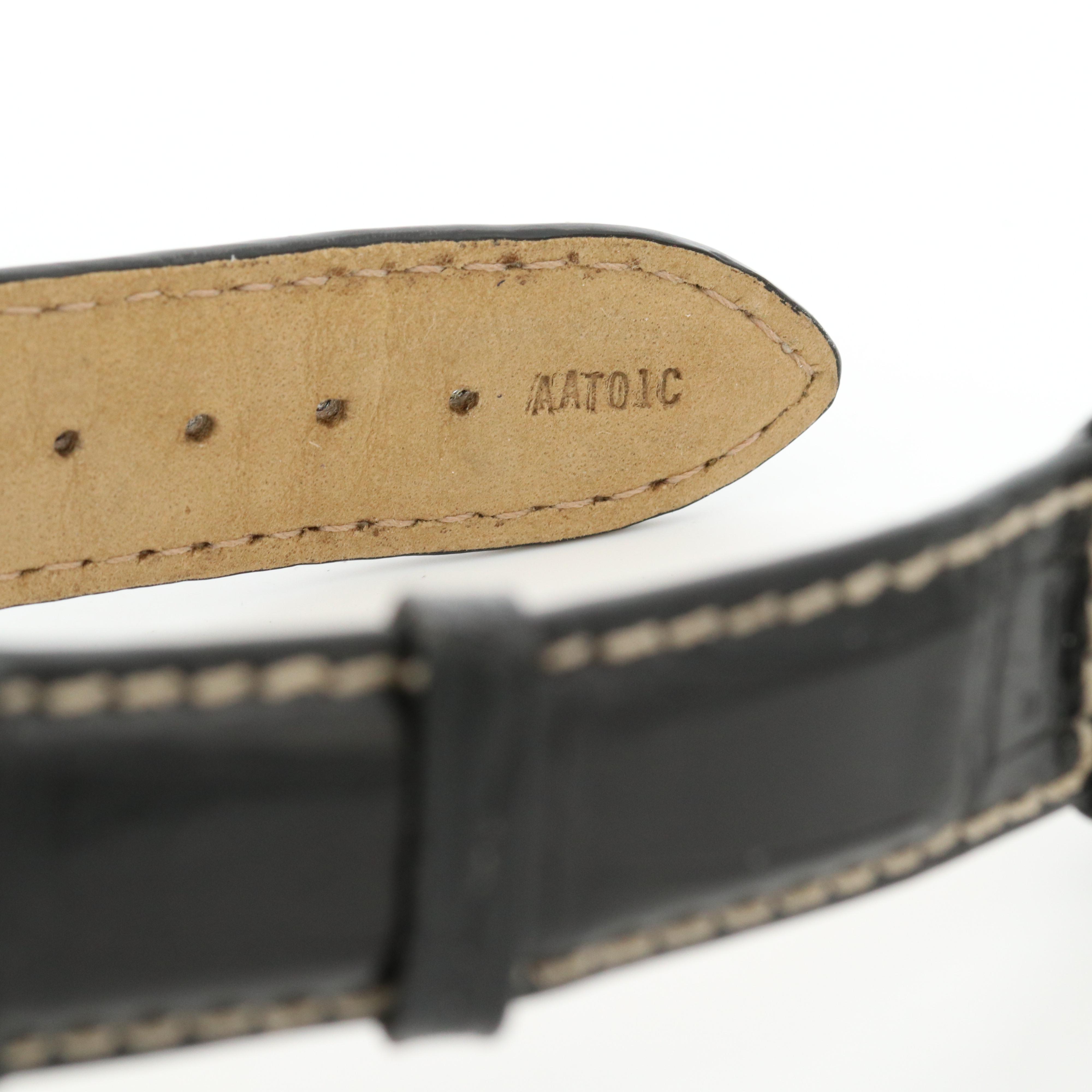 IWC Pilot Stainless Steel Der Flieger Chronograph Automatic Watch