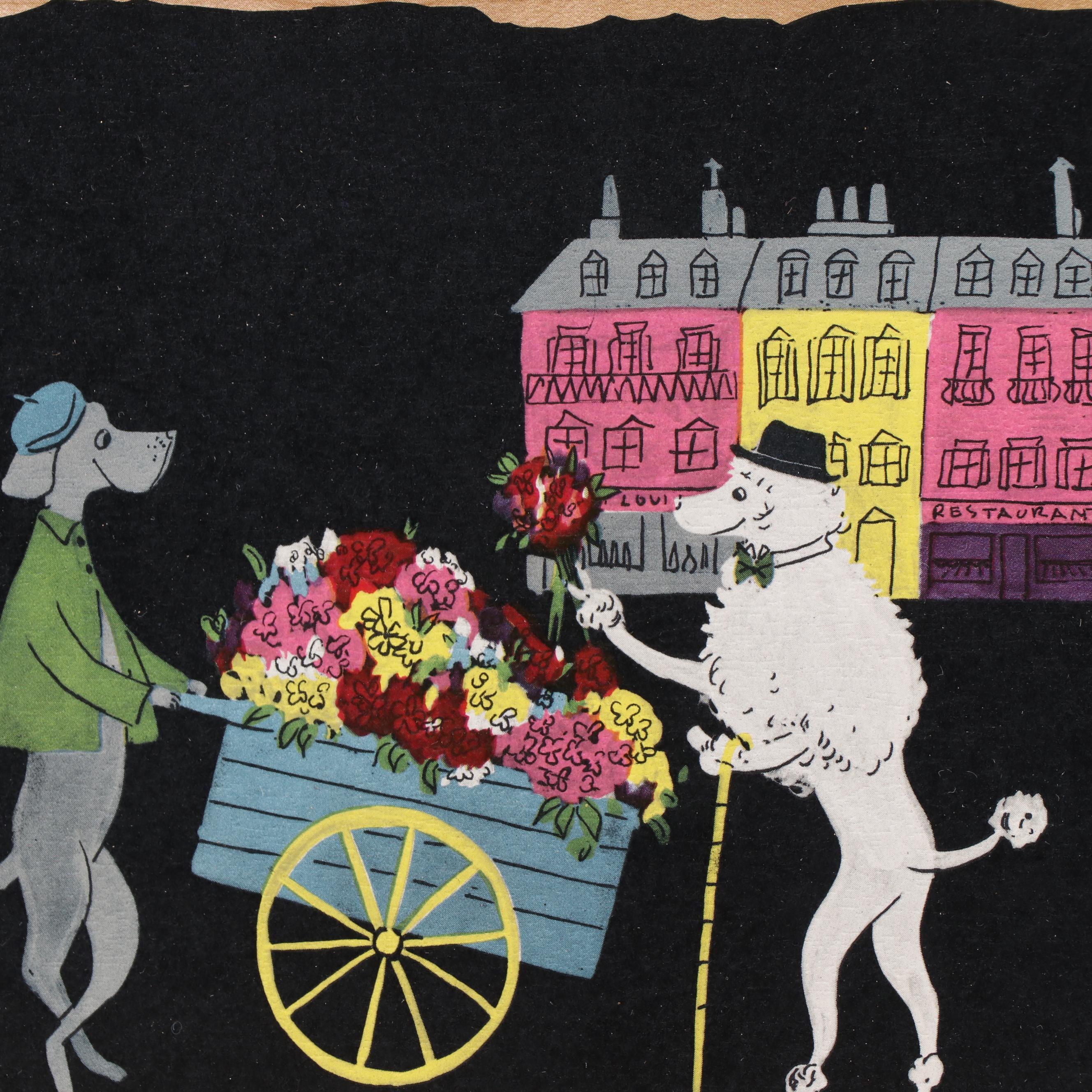 Fransiscan "Starburst" Earthenware Serveware and Kentley Buffet Trays, 1950s