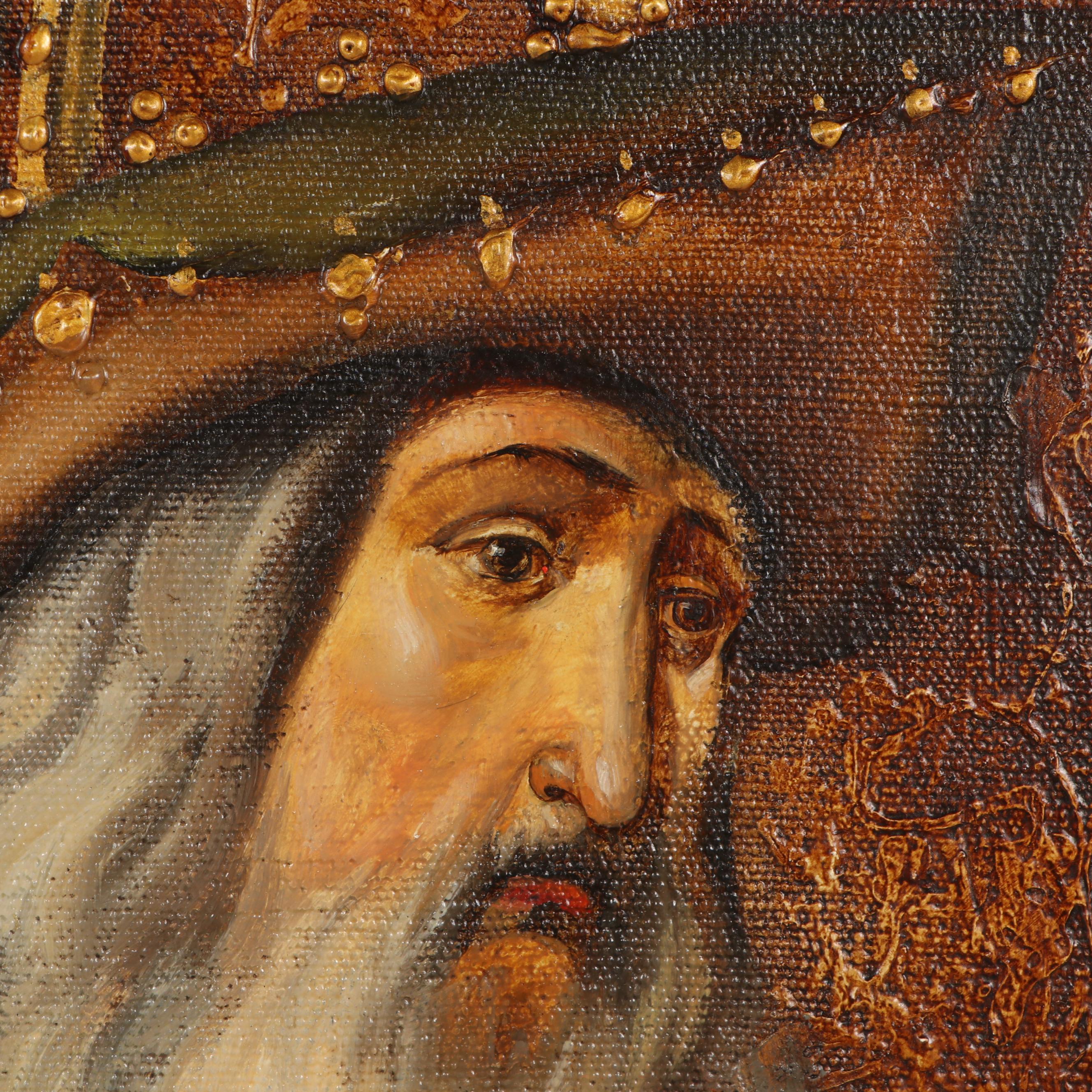 Renaissance Style Figural Oil Painting