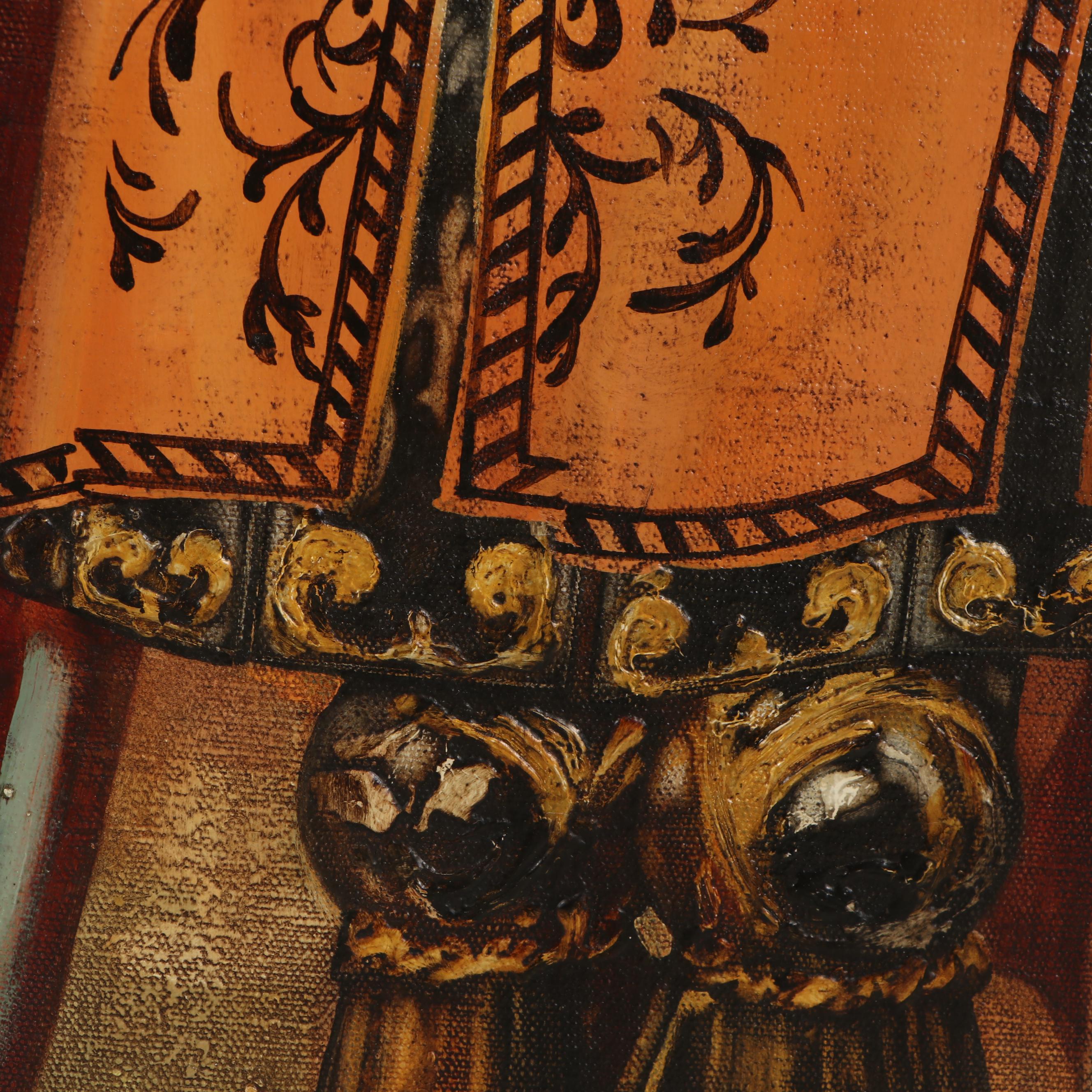 Renaissance Style Figural Oil Painting