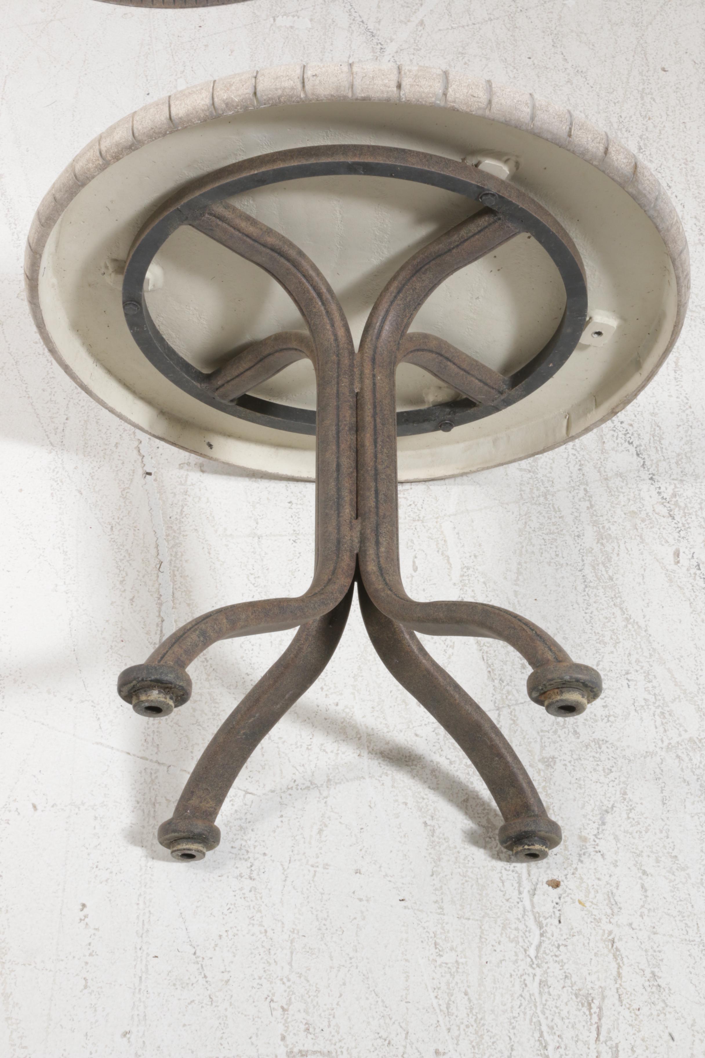 Contemporary Woodard Landgrave Cast Aluminum Patio Furniture