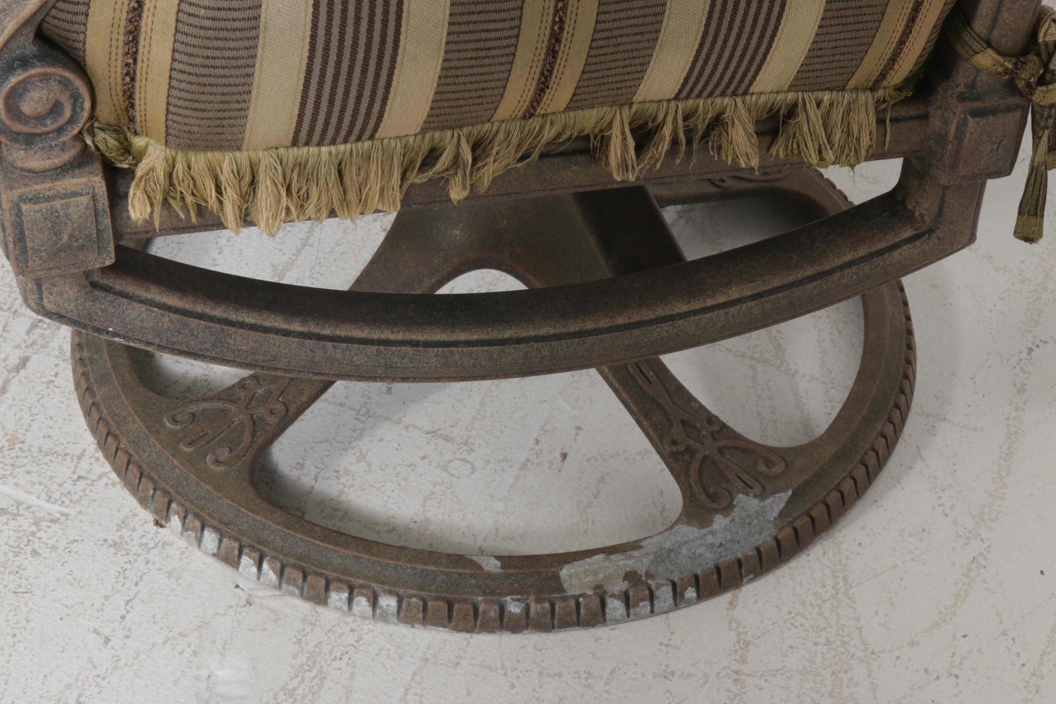 Contemporary Woodard Landgrave Cast Aluminum Patio Furniture