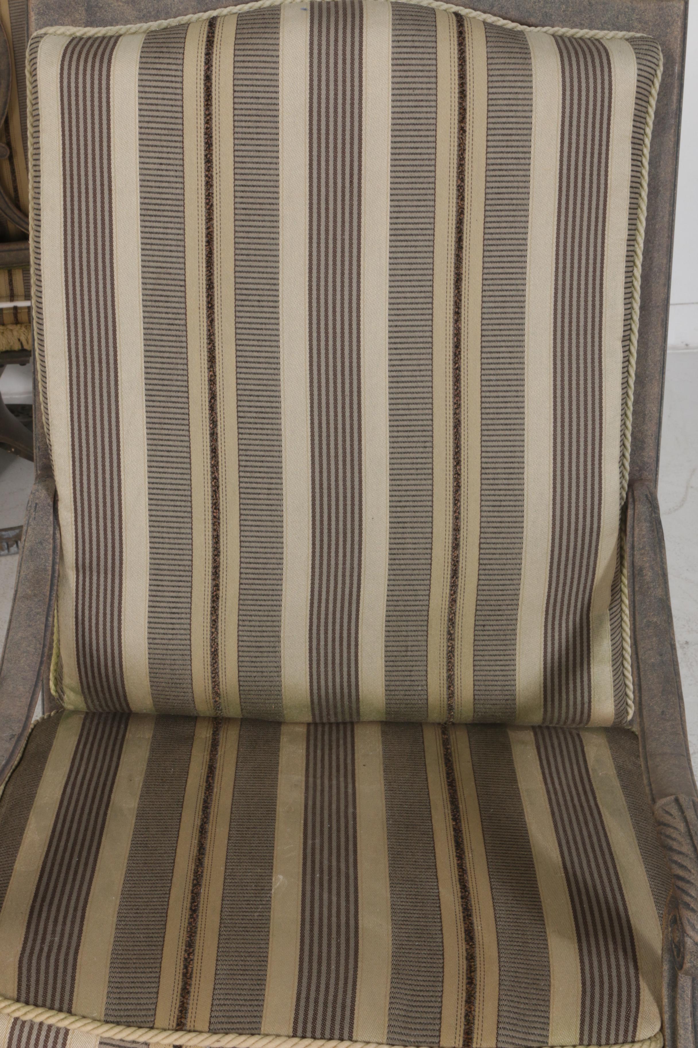 Contemporary Woodard Landgrave Cast Aluminum Patio Furniture