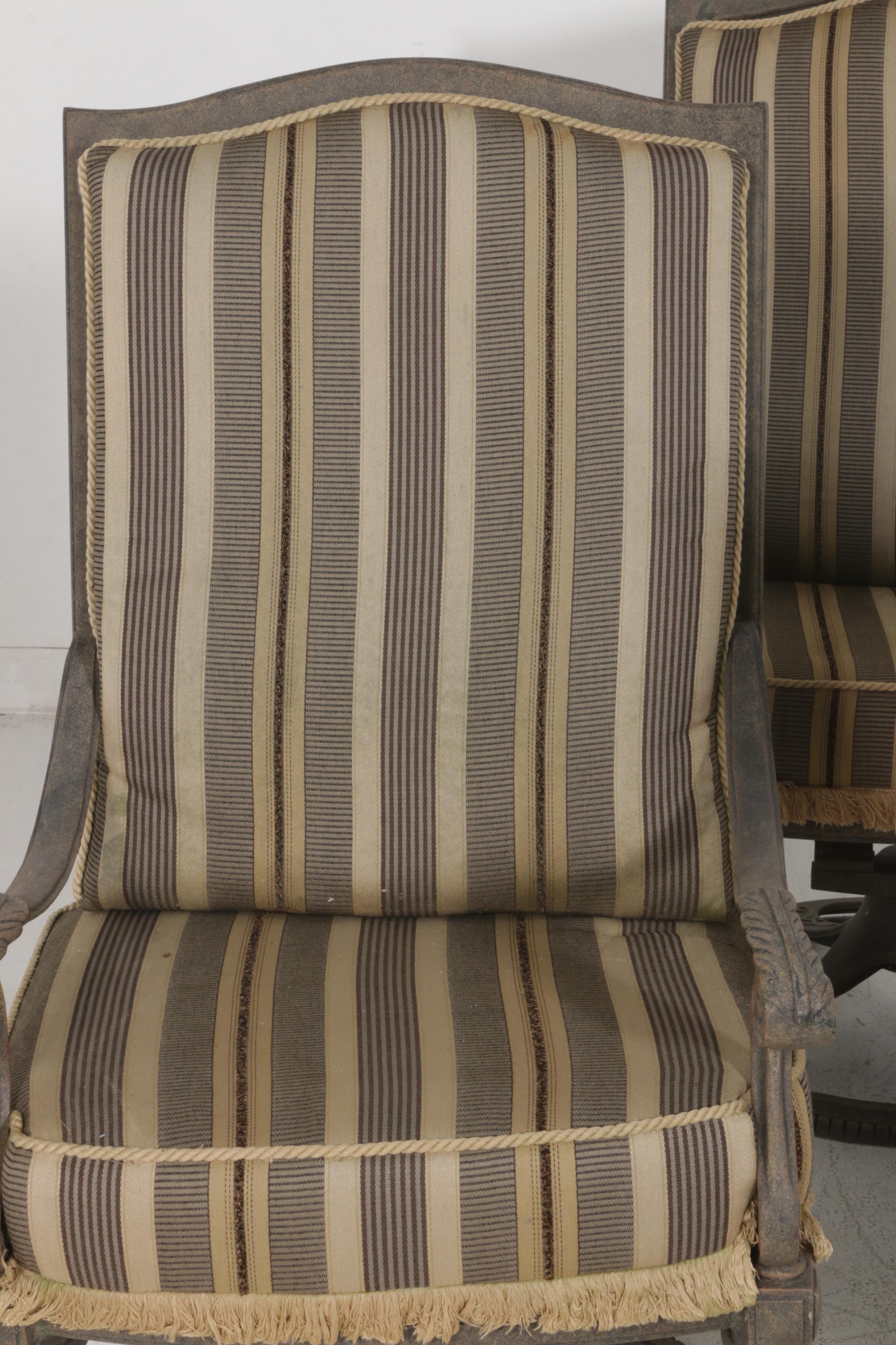 Contemporary Woodard Landgrave Cast Aluminum Patio Furniture