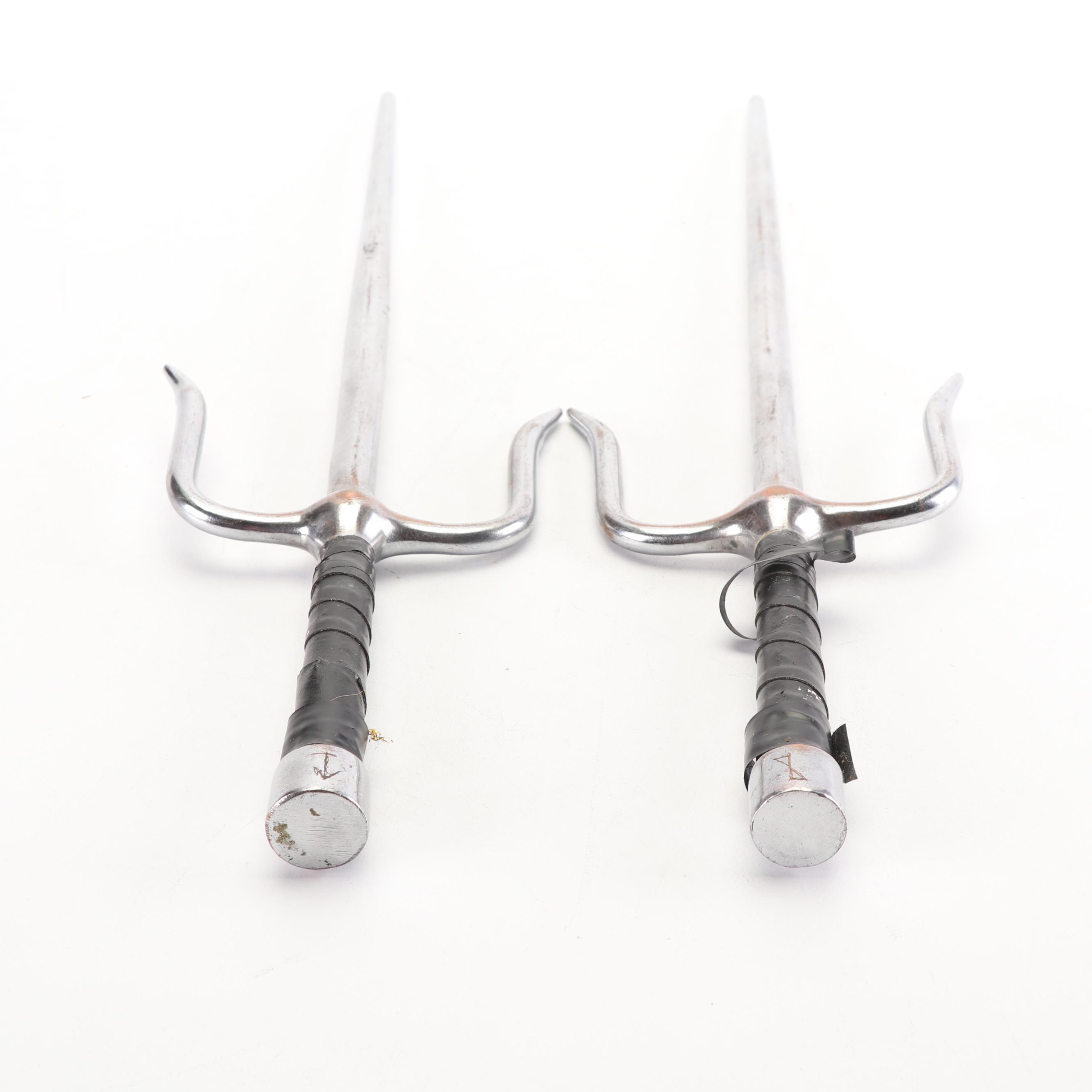 Pair of Iron Sai Blades