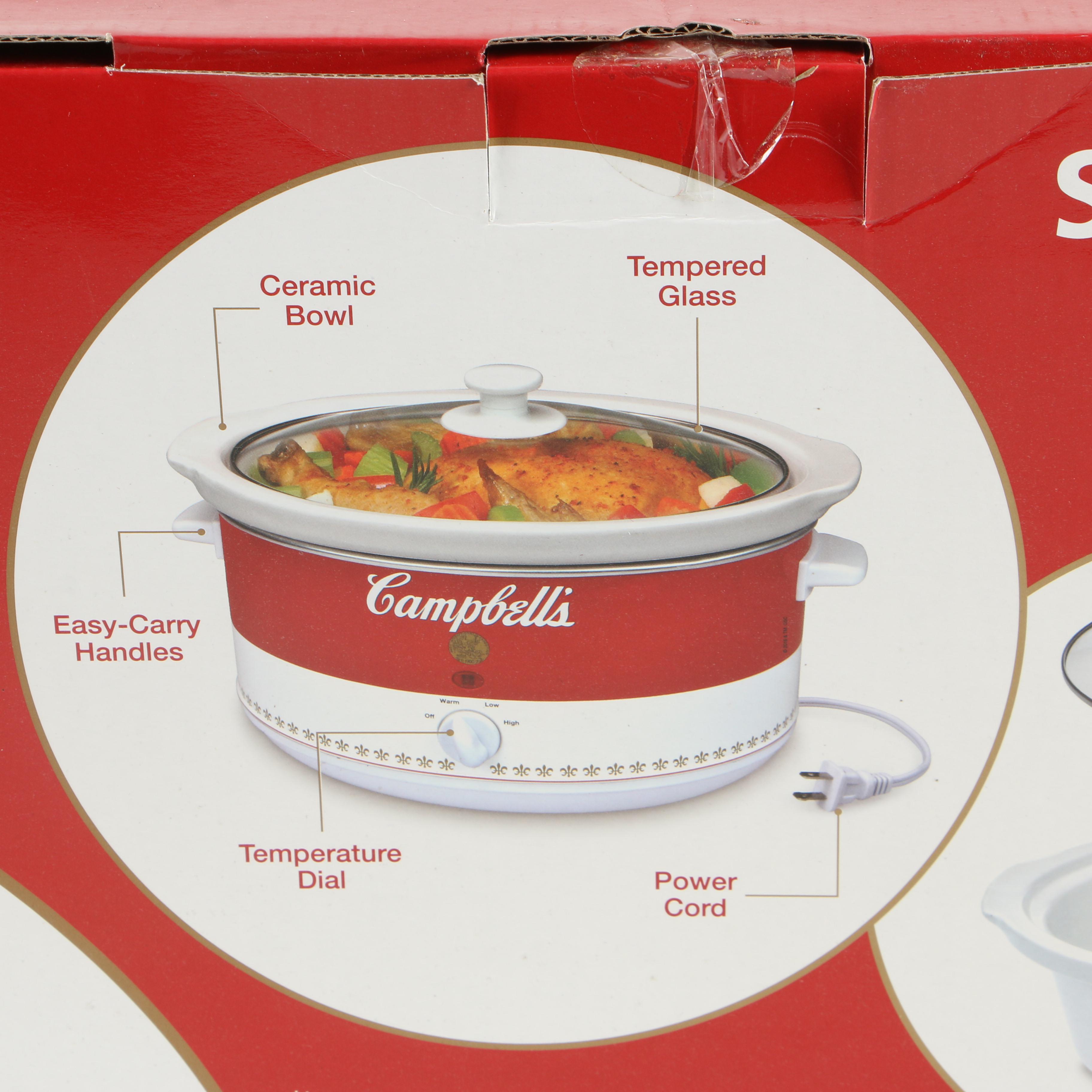 Campbell's Slow Cooker and Soup & Noodle Express