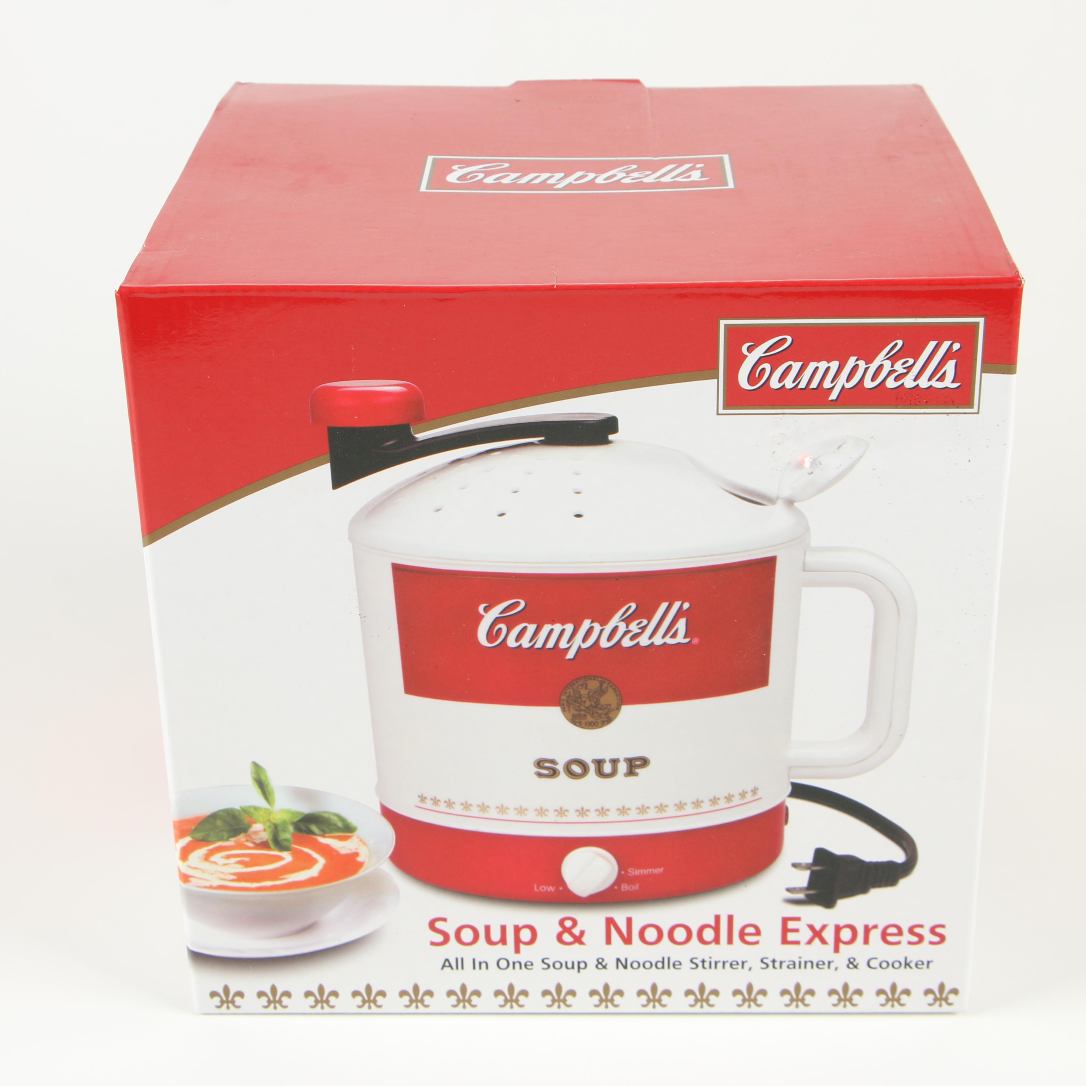 Campbell's Slow Cooker and Soup & Noodle Express