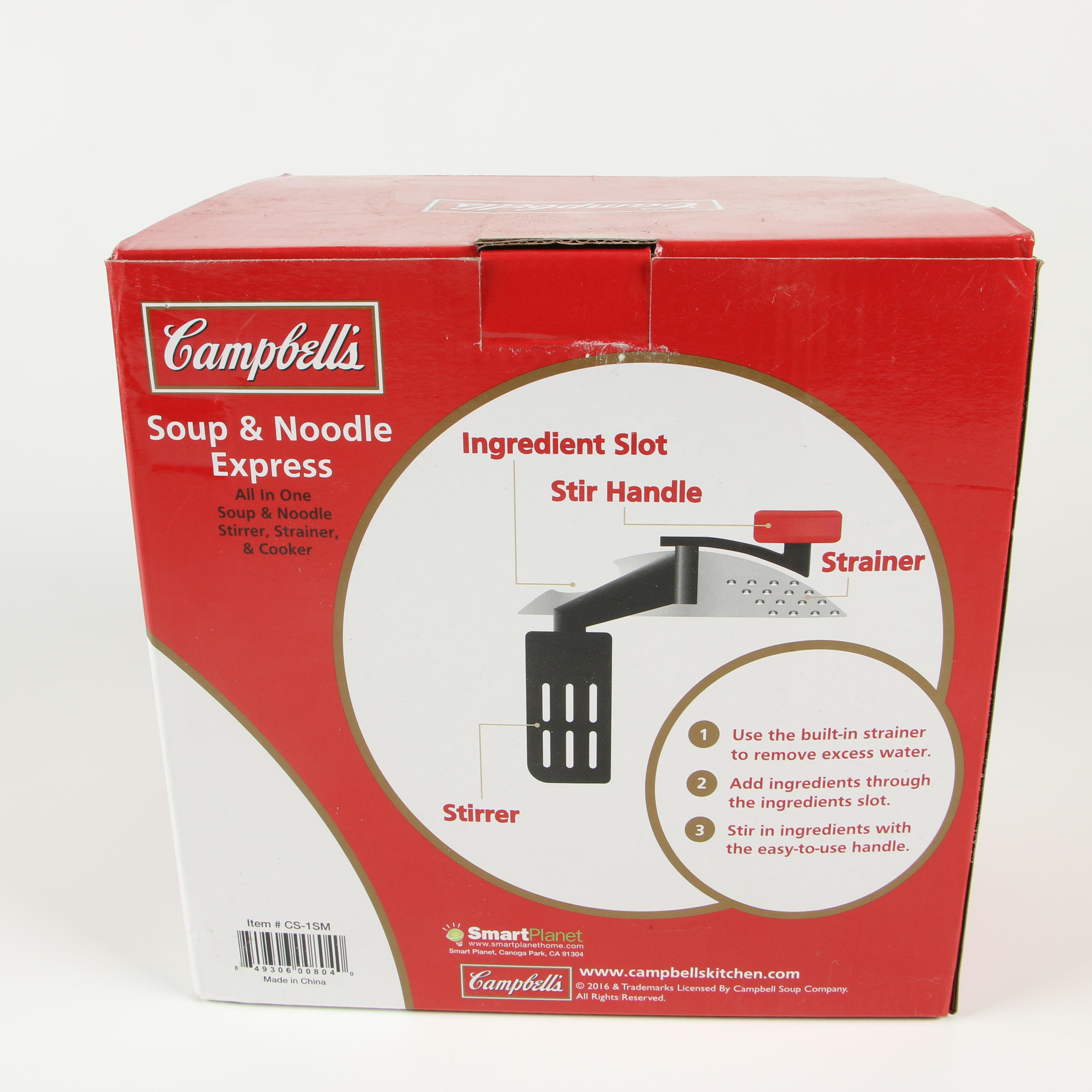 Campbell's Slow Cooker and Soup & Noodle Express