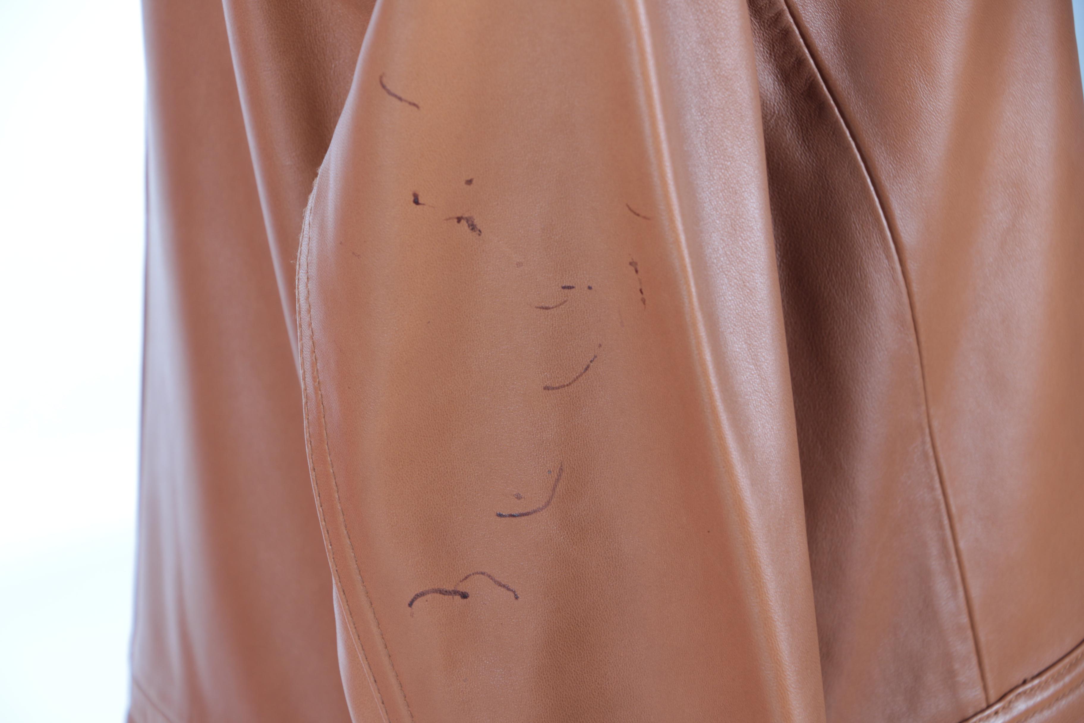 Antonio Melani Fuchsia Wool Coat and LNR for Nordstrom Tan Leather Coat