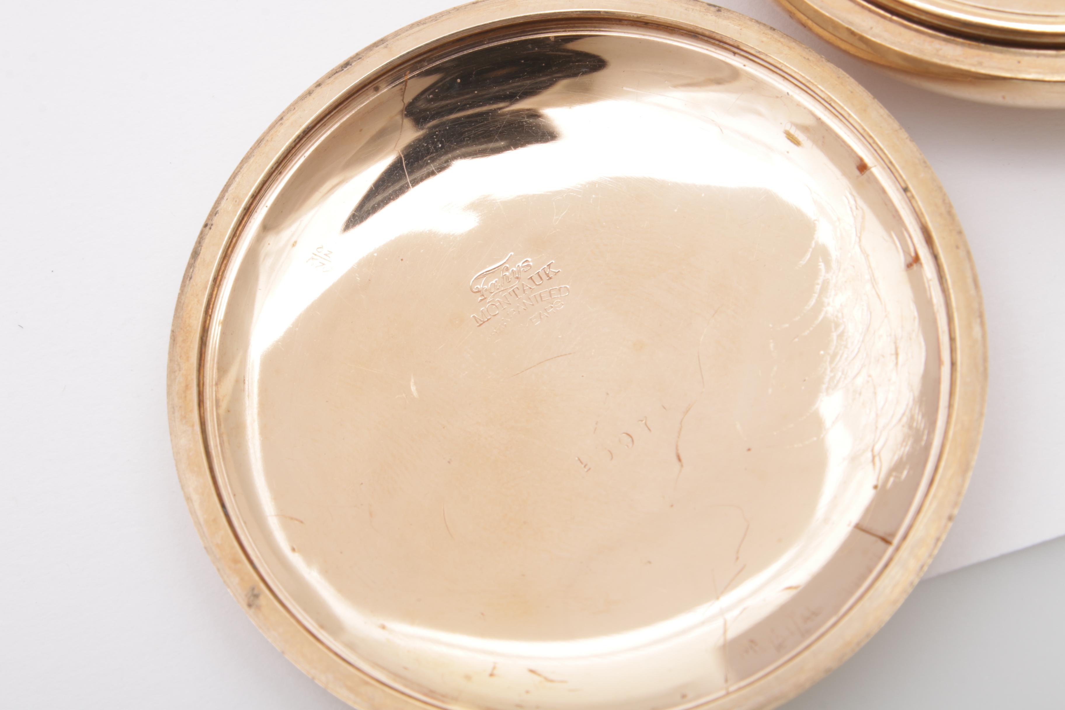 Illinois Watch Co. Gold Filled Pocket Watch, circa 1910s