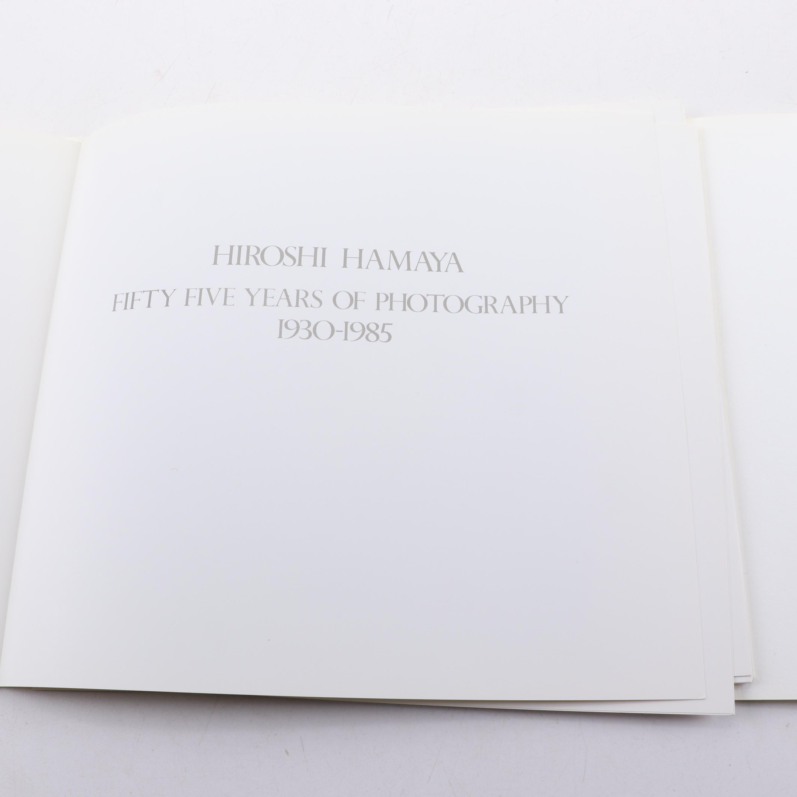 Hiroshi Hamaya Photographs "55 Years of Photograph 1930-1985"